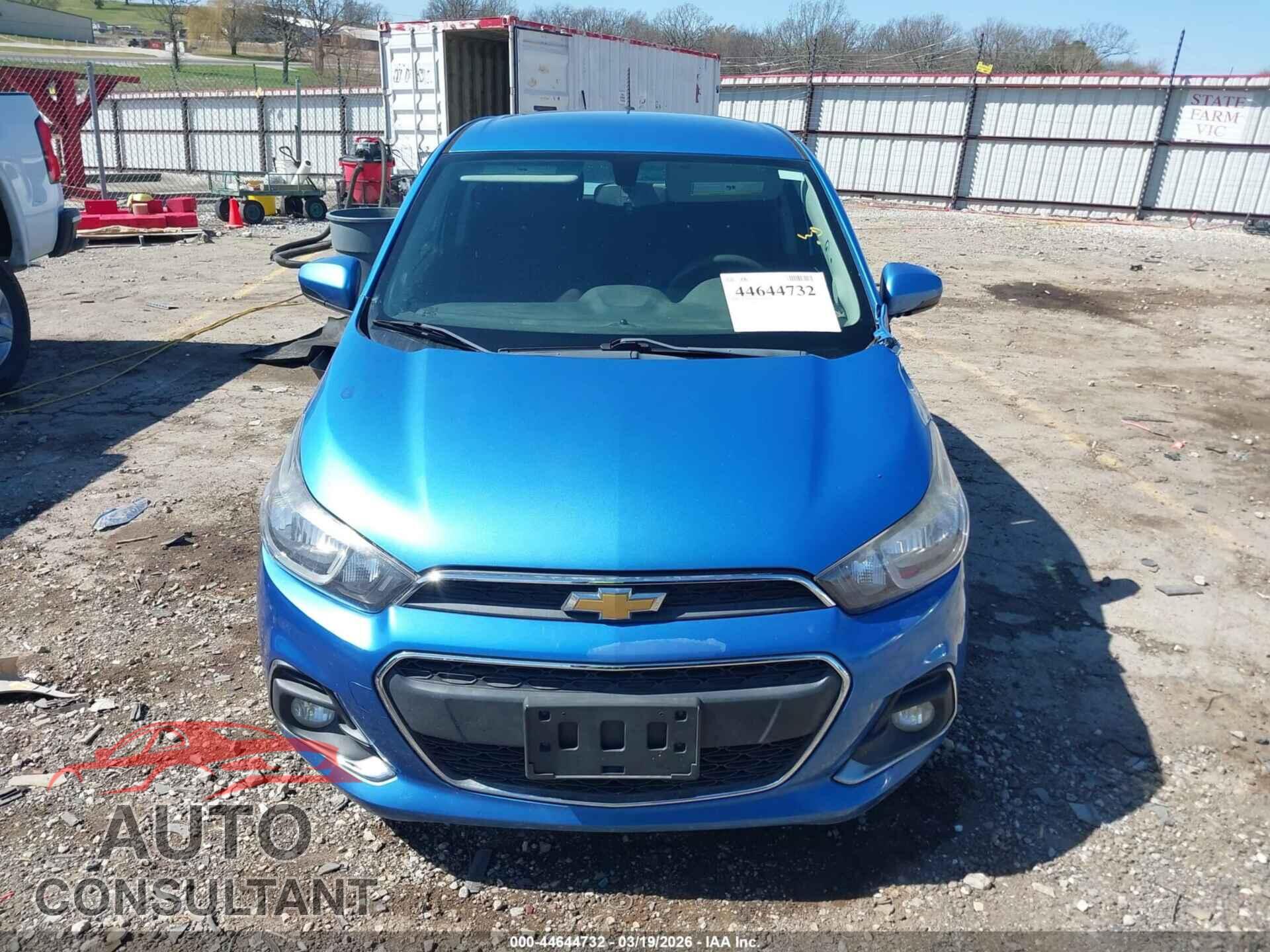 CHEVROLET SPARK 2017 - KL8CD6SA1HC763030