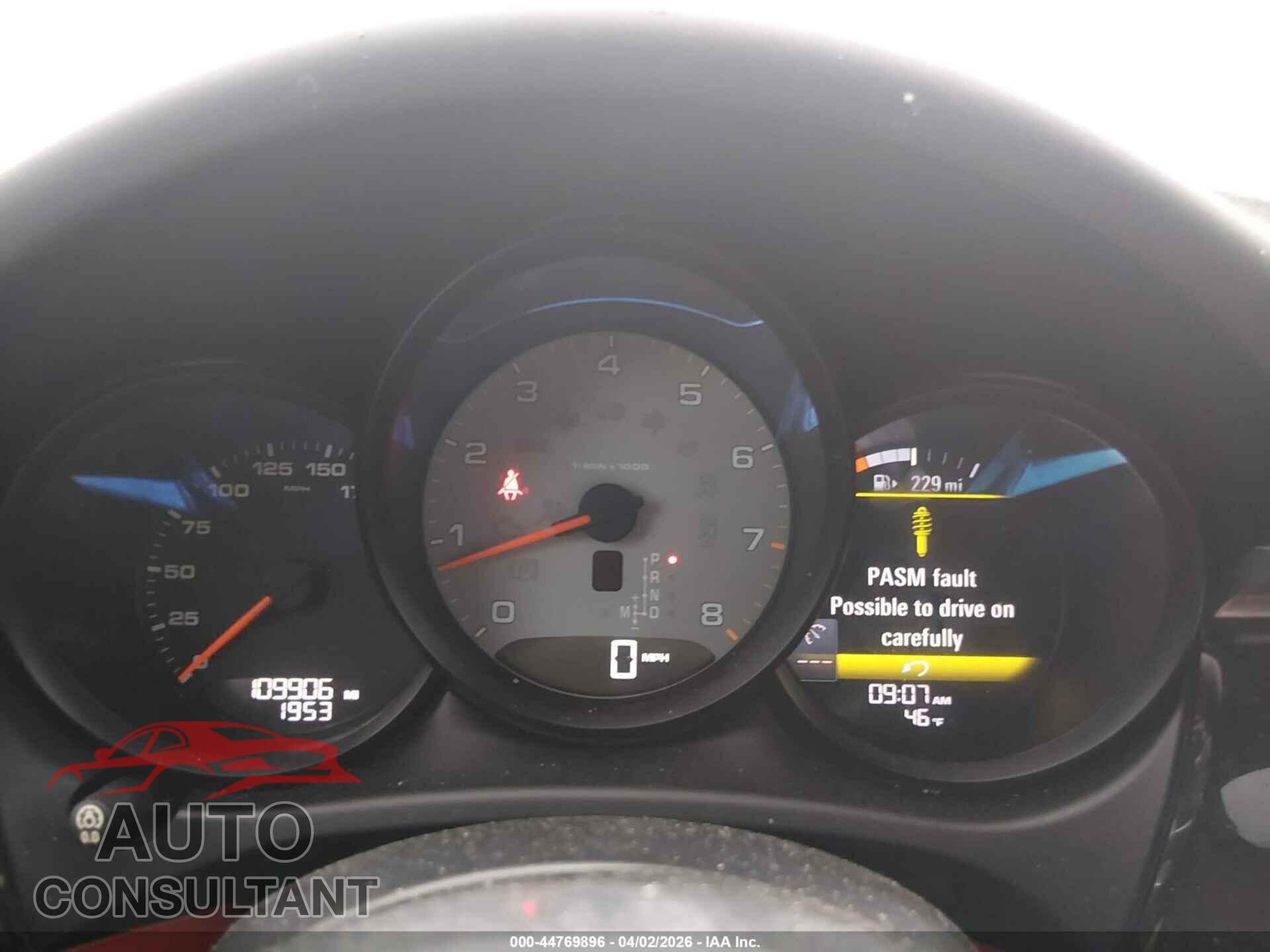 PORSCHE MACAN 2015 - WP1AB2A55FLB57677