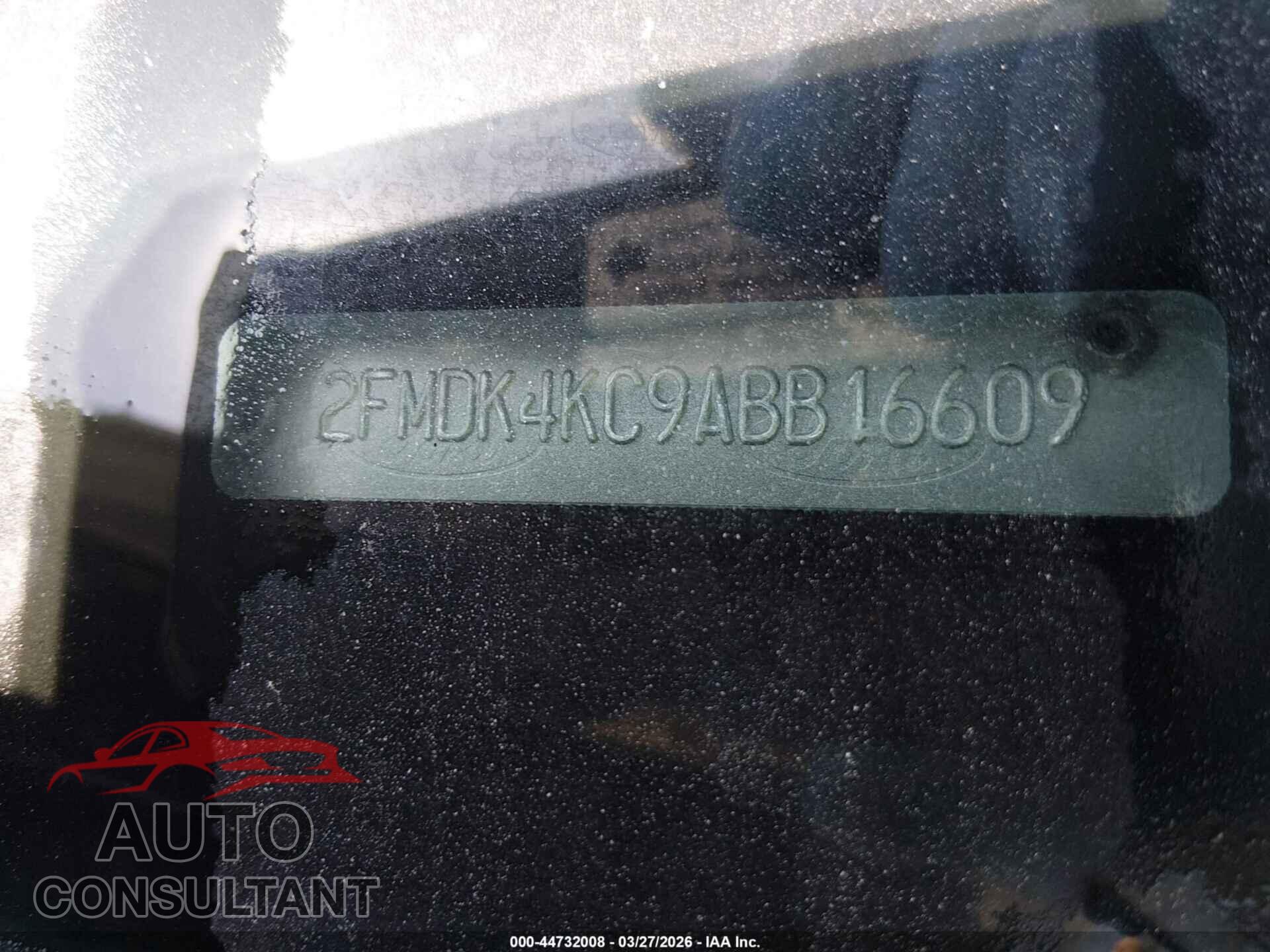 FORD EDGE 2010 - 2FMDK4KC9ABB16609