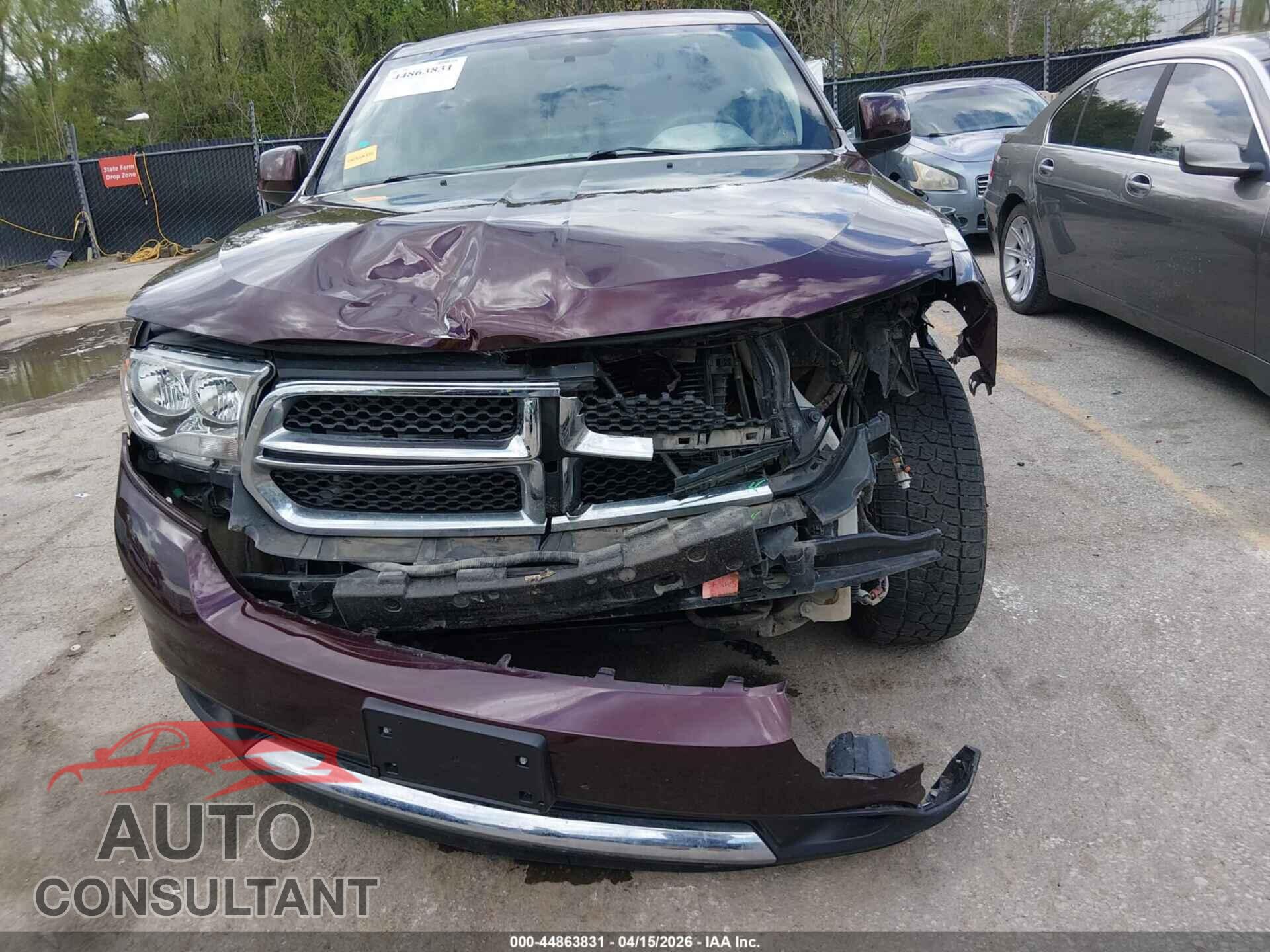 DODGE DURANGO 2012 - 1C4RDHAG1CC173163