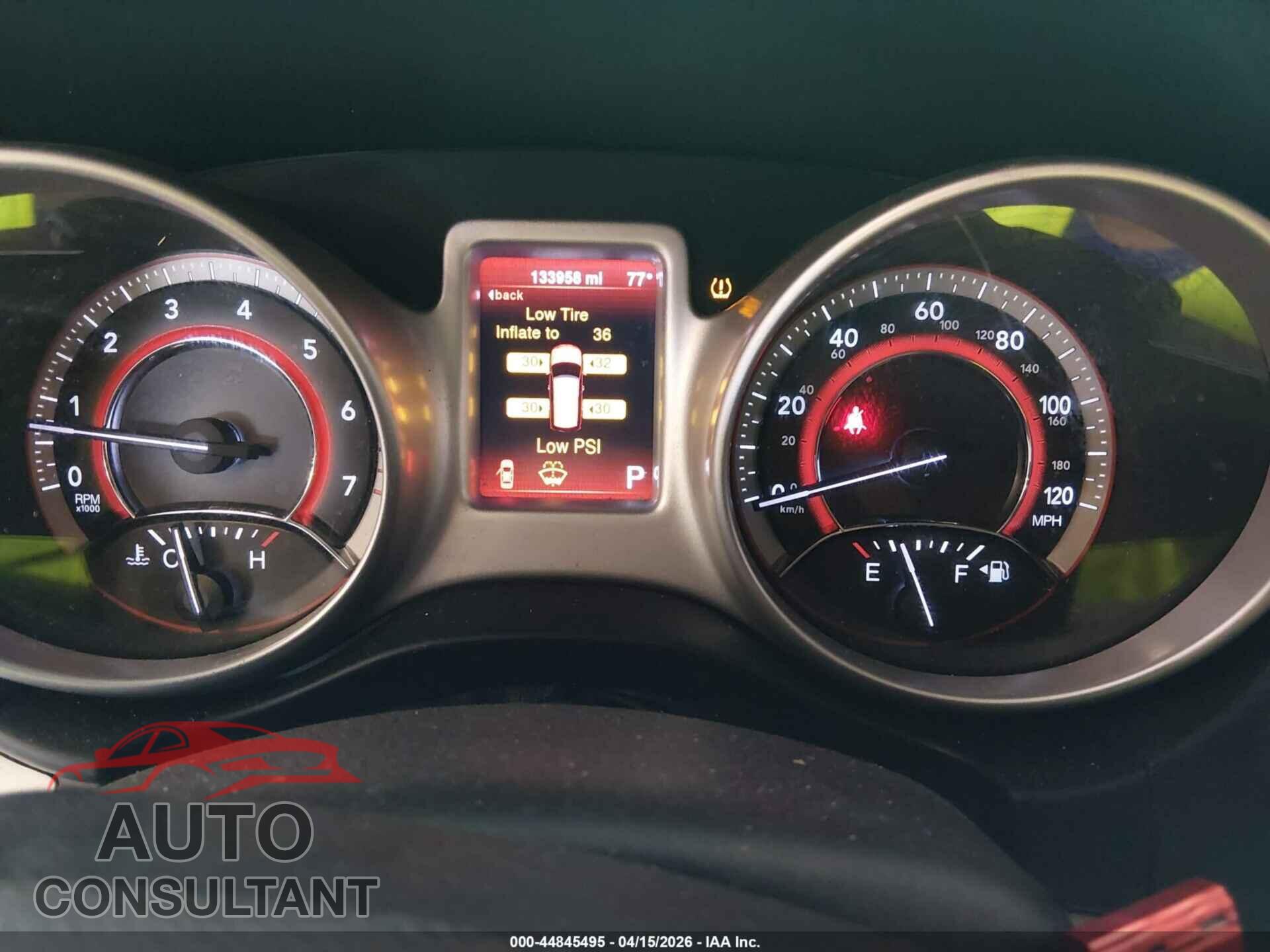 DODGE JOURNEY 2014 - 3C4PDCBB0ET141938
