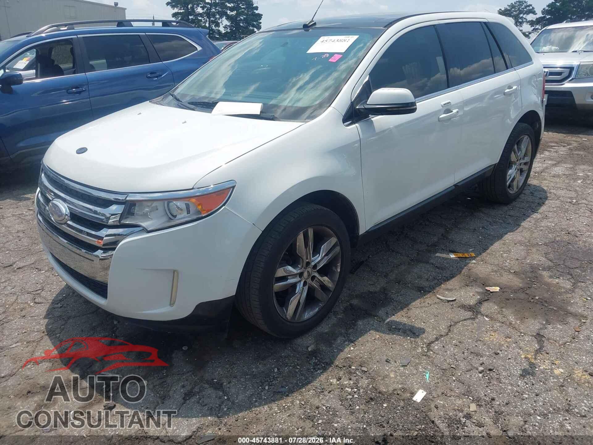 FORD EDGE 2012 - 2FMDK3KC9CBA25577