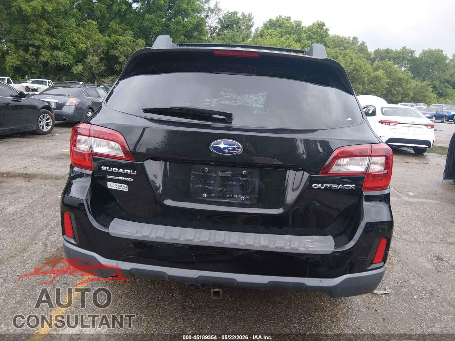 SUBARU OUTBACK 2015 - 4S4BSBCC1F3235840