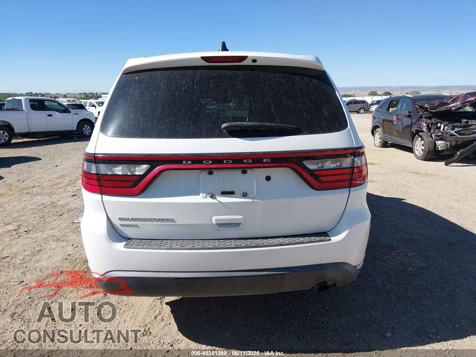 DODGE DURANGO 2017 - 1C4RDJFG7HC857674