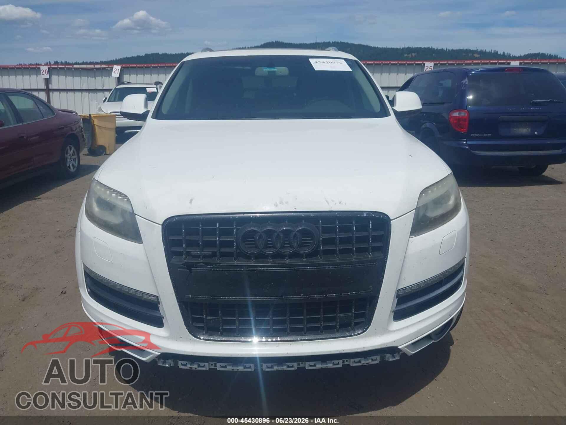 AUDI Q7 2012 - WA1VMAFE6CD003169