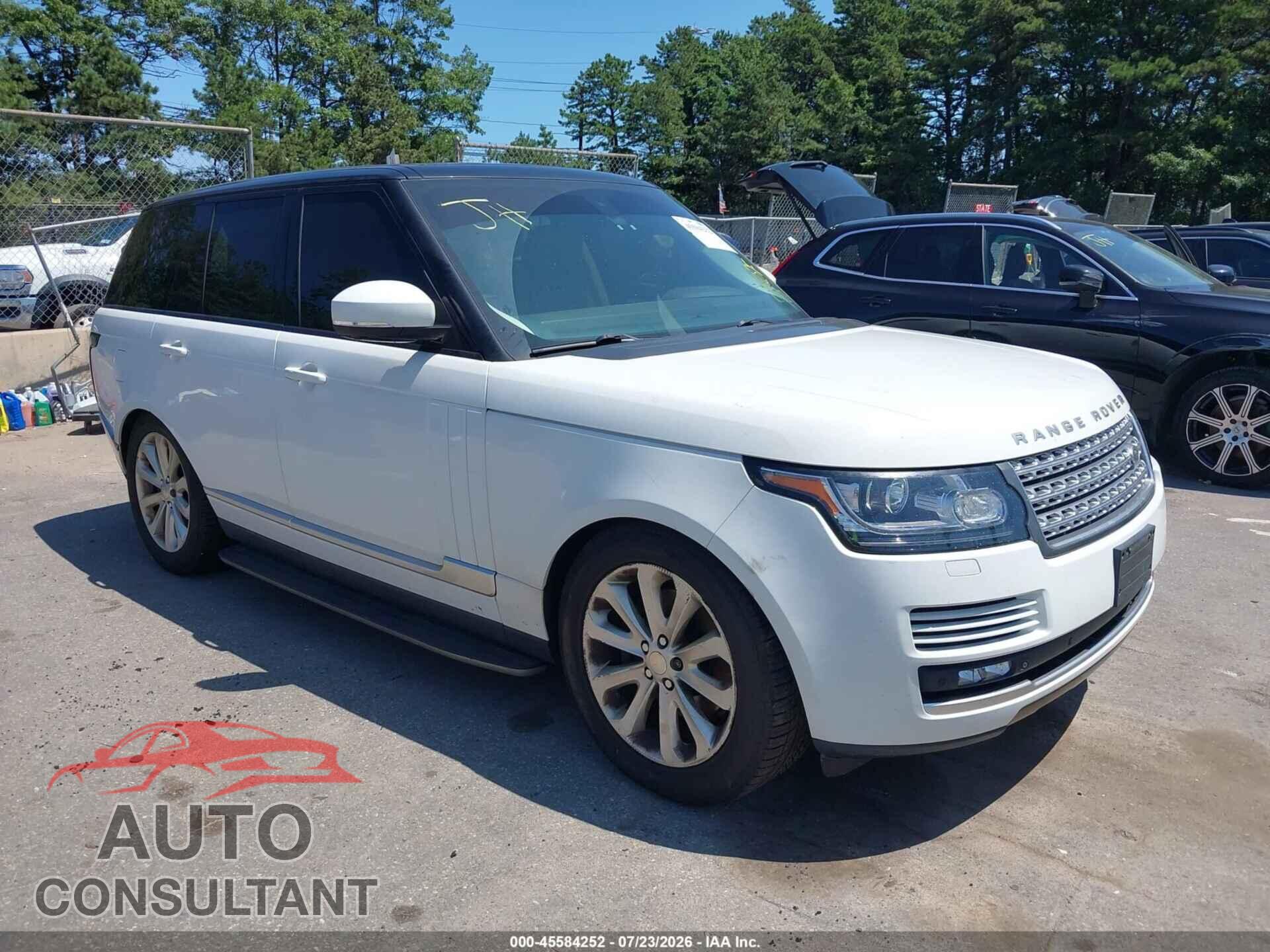 LAND ROVER RANGE ROVER 2014 - SALGS2WFXEA175169