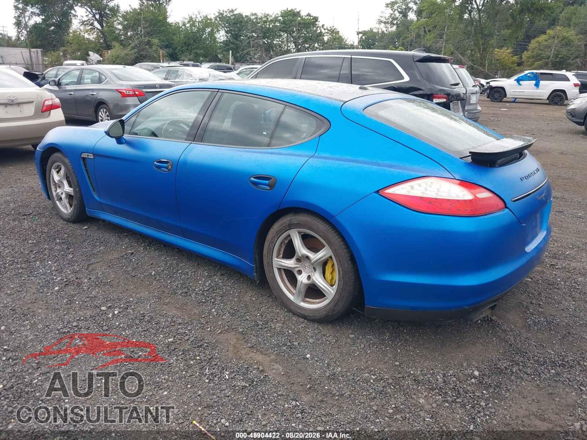 PORSCHE PANAMERA 2011 - WP0AA2A75BL013448