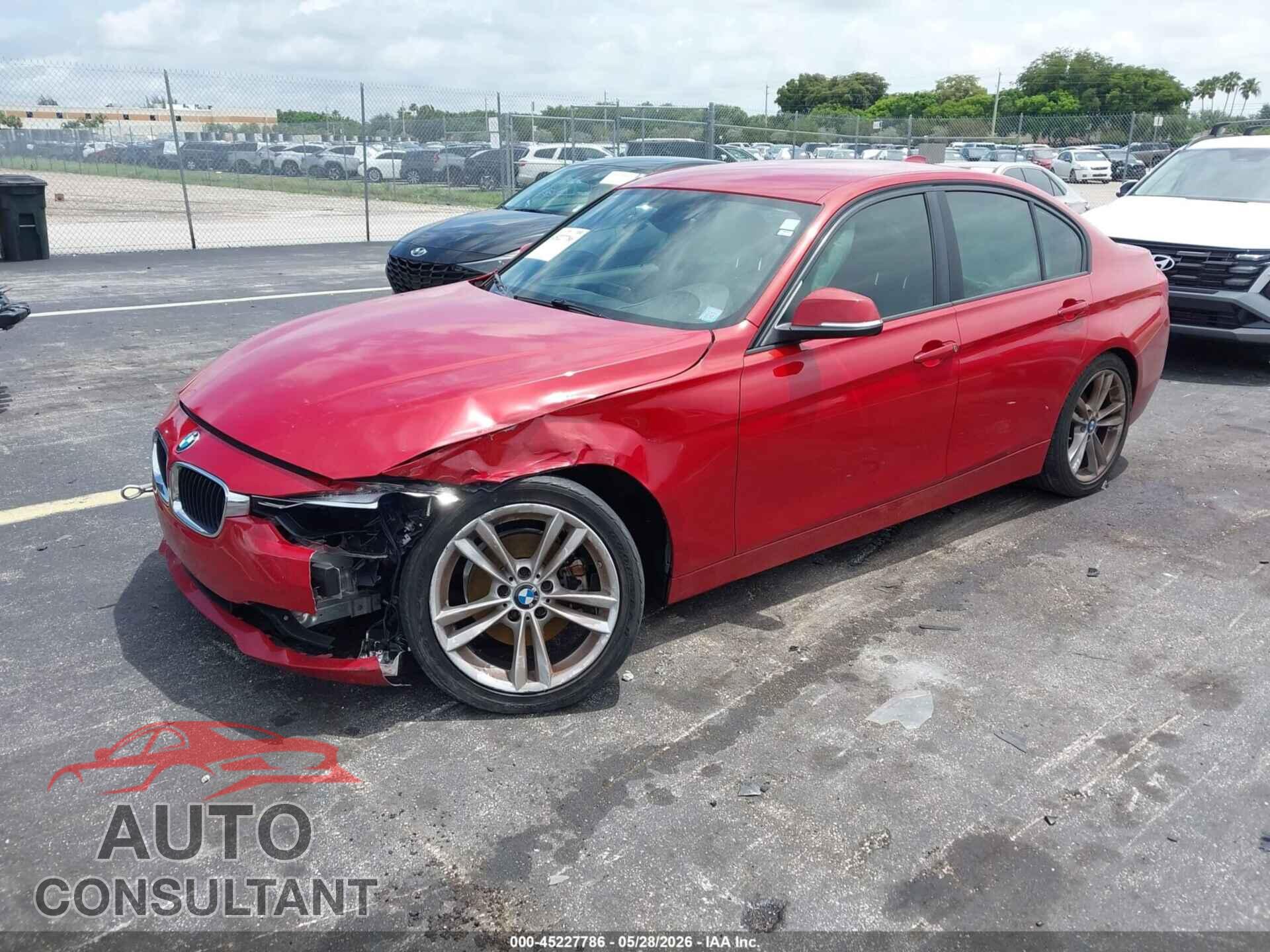 BMW 320I 2016 - WBA8E1G5XGNU11296