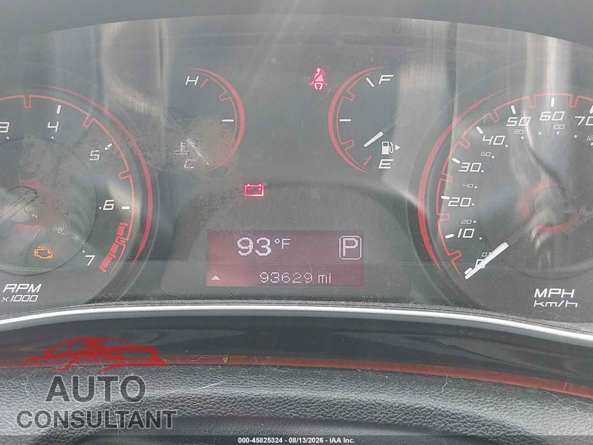 DODGE DART 2015 - 1C3CDFBB2FD302561