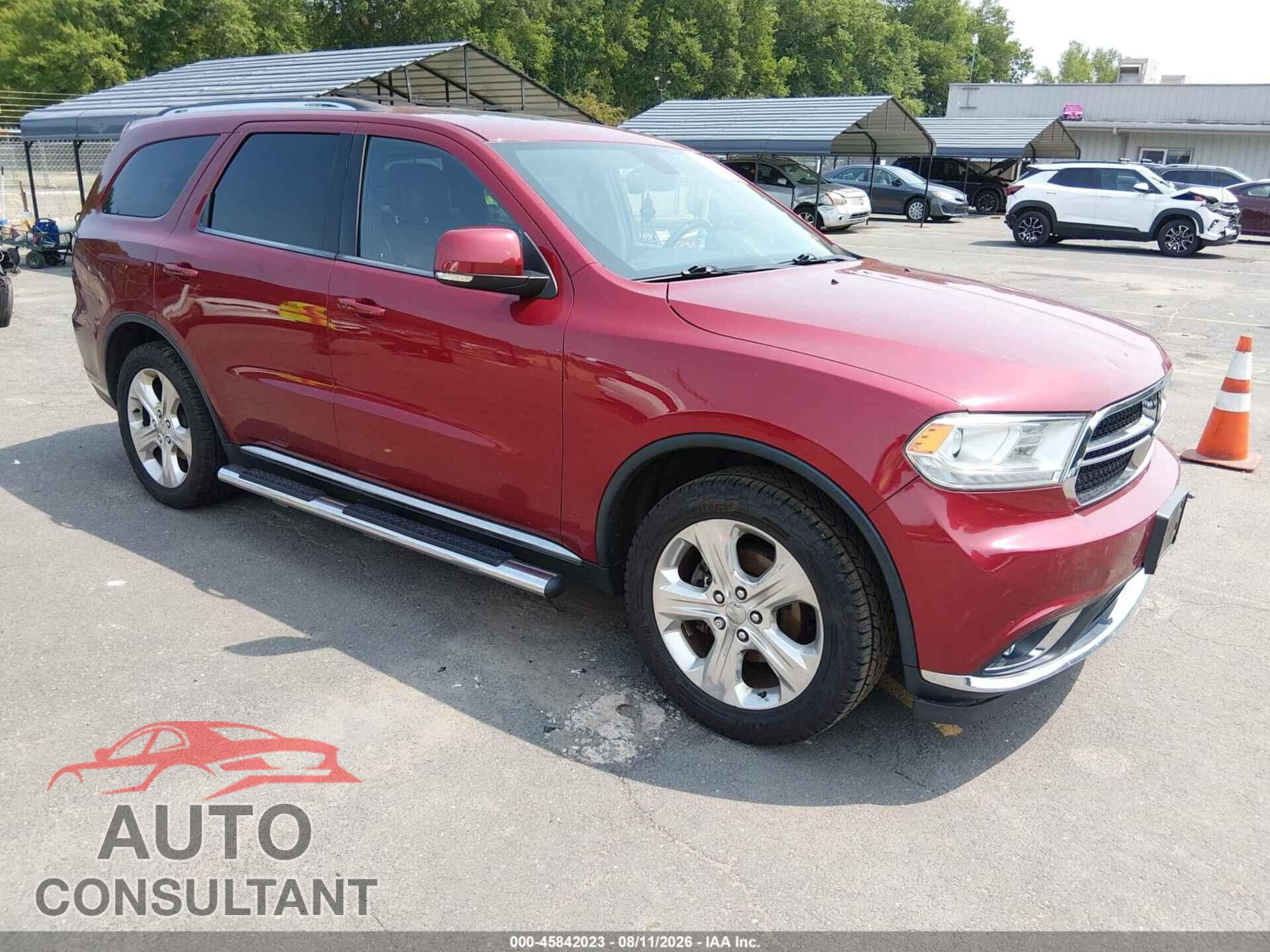 DODGE DURANGO 2015 - 1C4RDJDG2FC939263