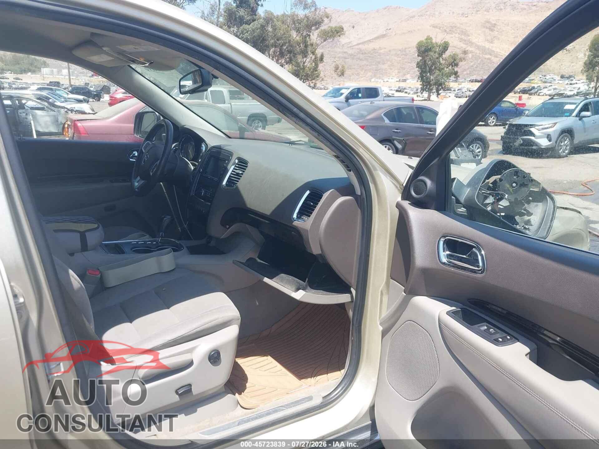 DODGE DURANGO 2011 - 1D4RE4GG5BC638459