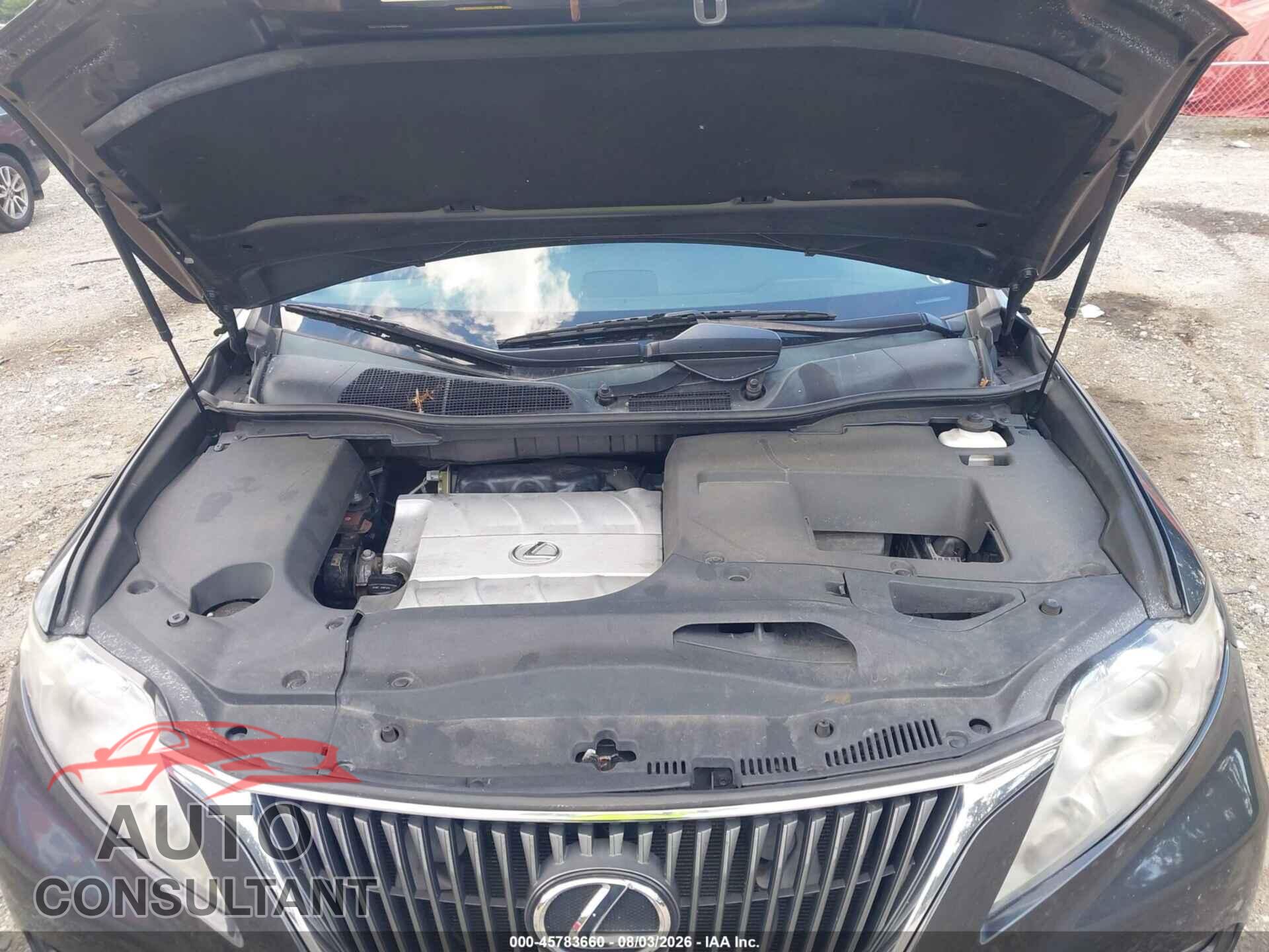 LEXUS RX 350 2011 - 2T2ZK1BA2BC048004