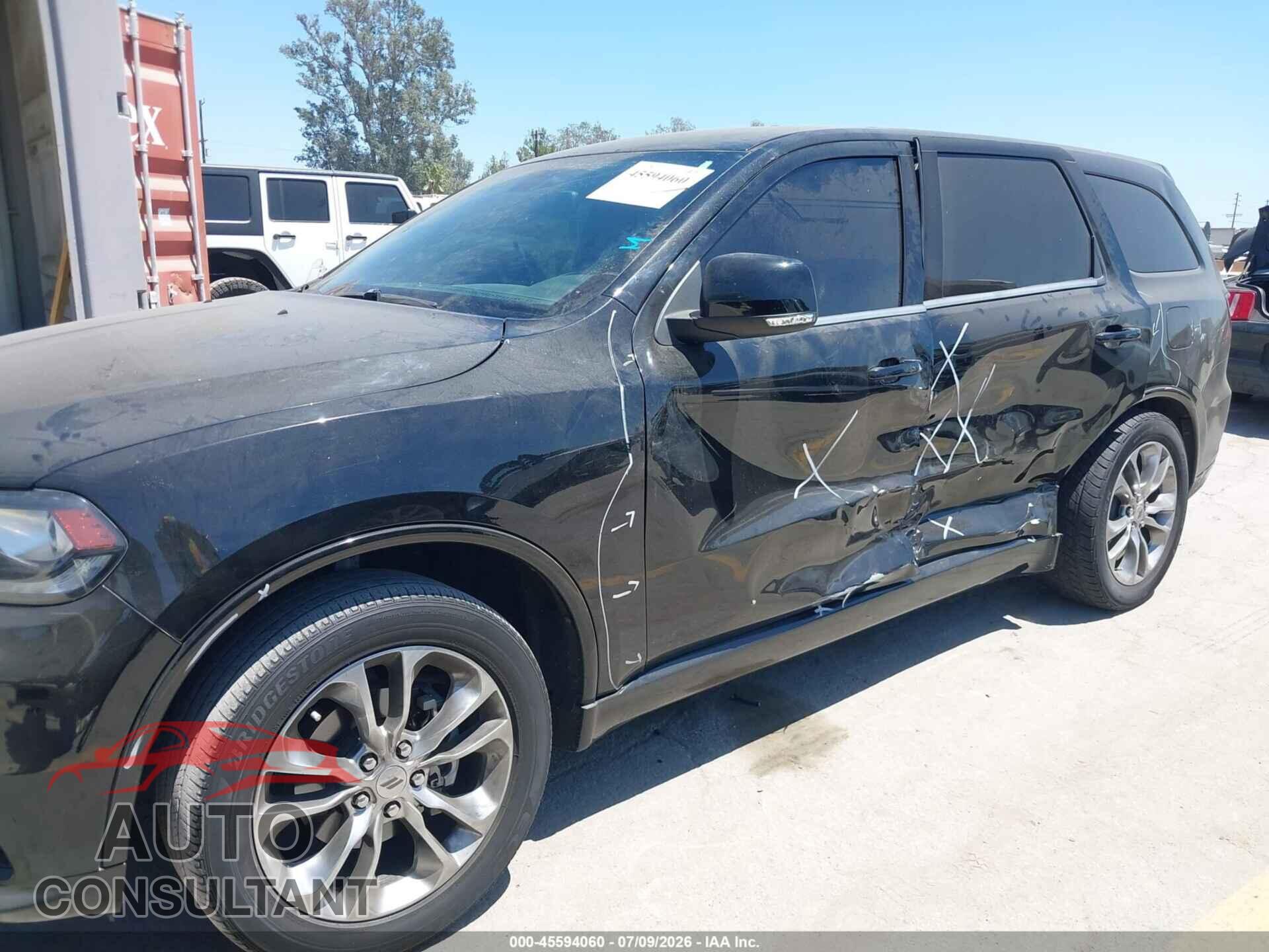 DODGE DURANGO 2019 - 1C4RDHDG5KC650753