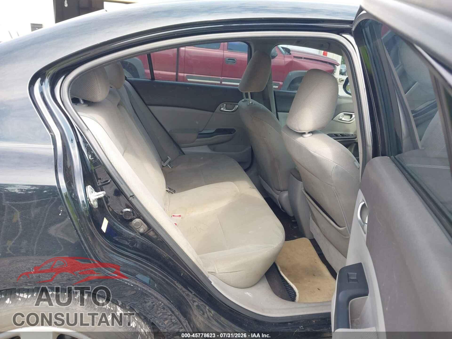 HONDA CIVIC 2012 - 19XFB2F88CE050055