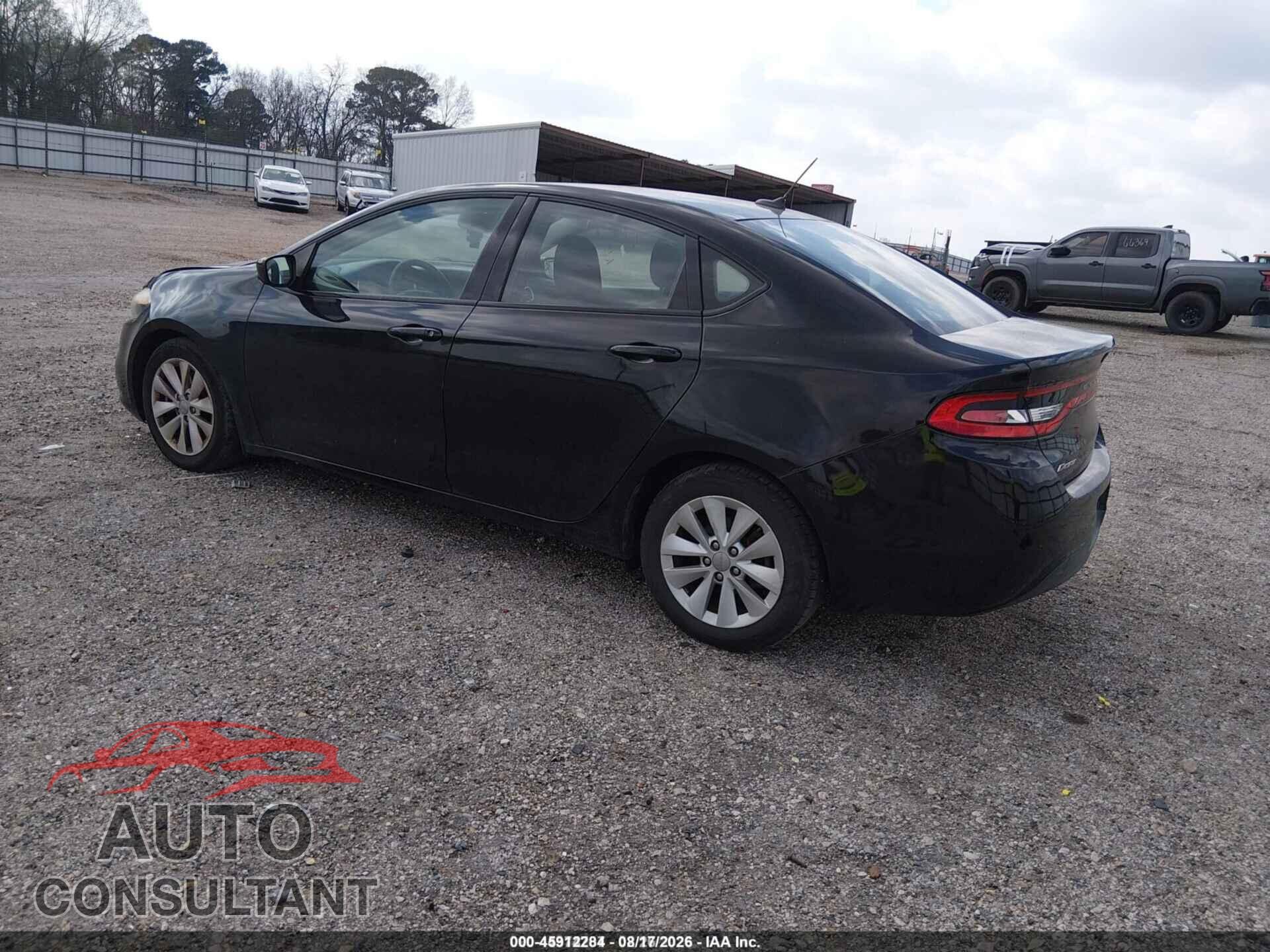 DODGE DART 2014 - 1C3CDFBB2ED920378