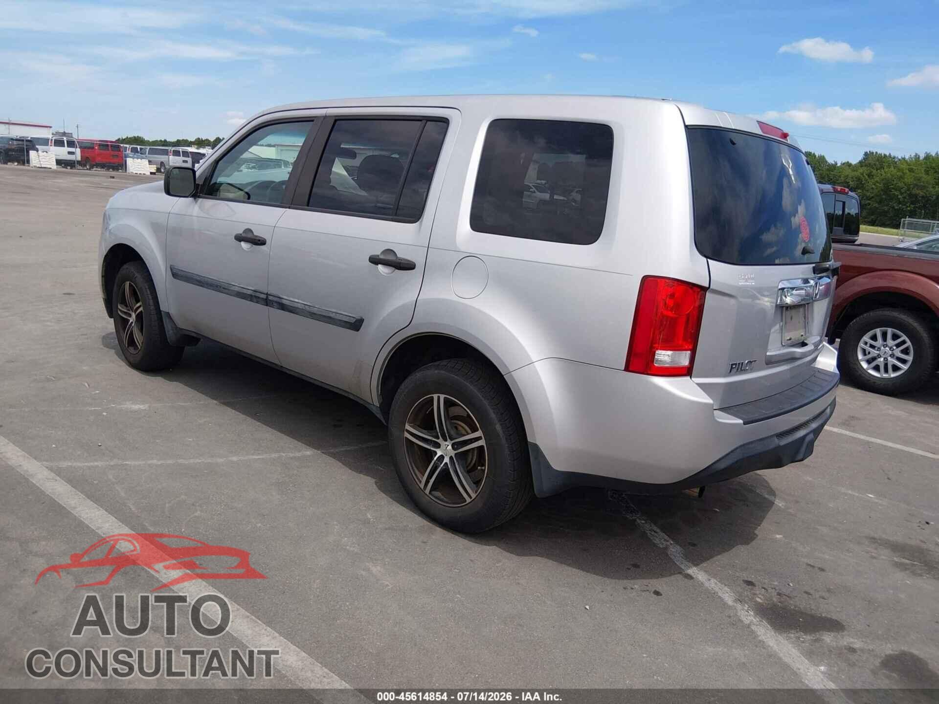 HONDA PILOT 2014 - 5FNYF3H24EB019765