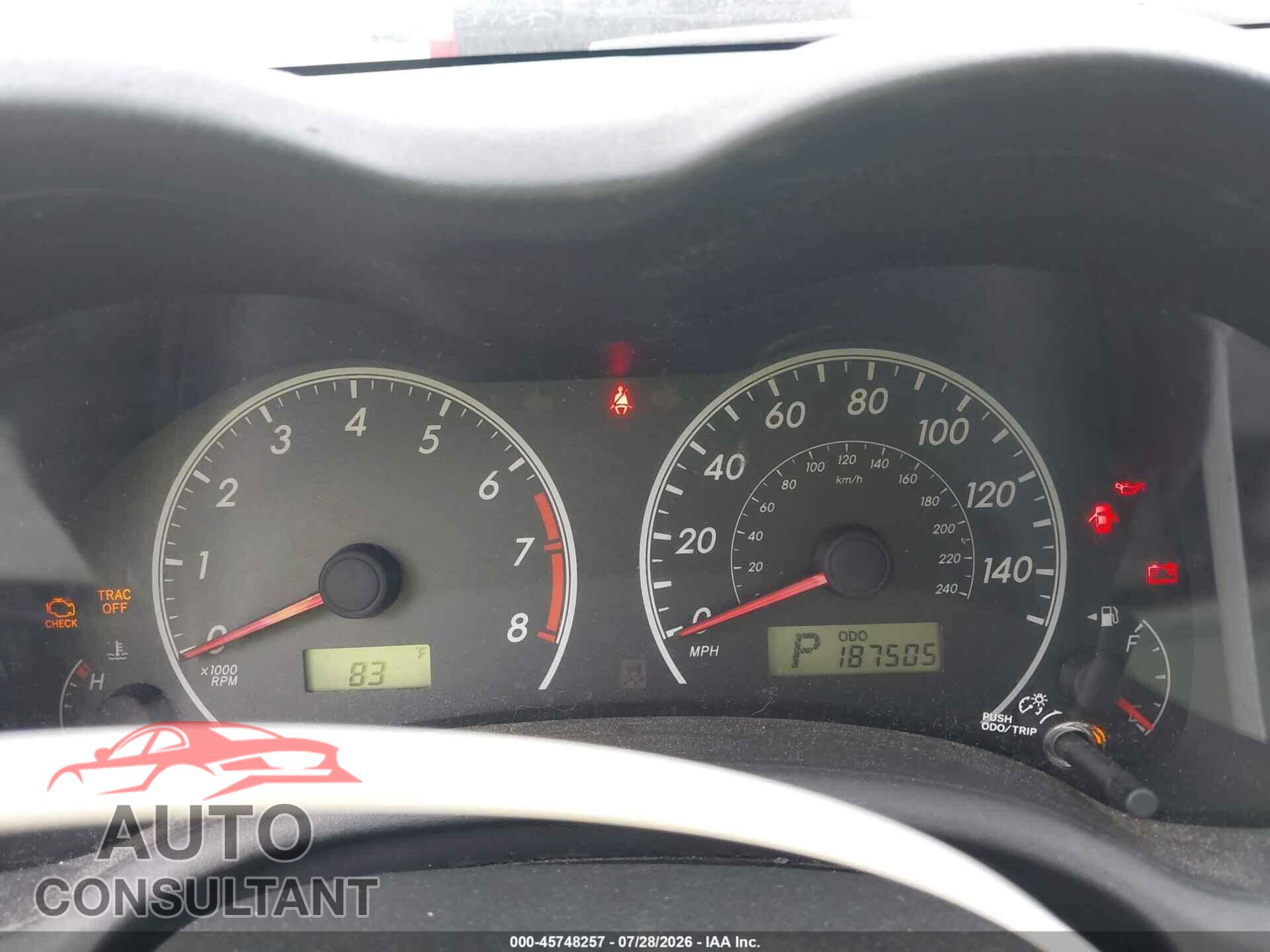 TOYOTA COROLLA 2013 - 5YFBU4EEXDP097437