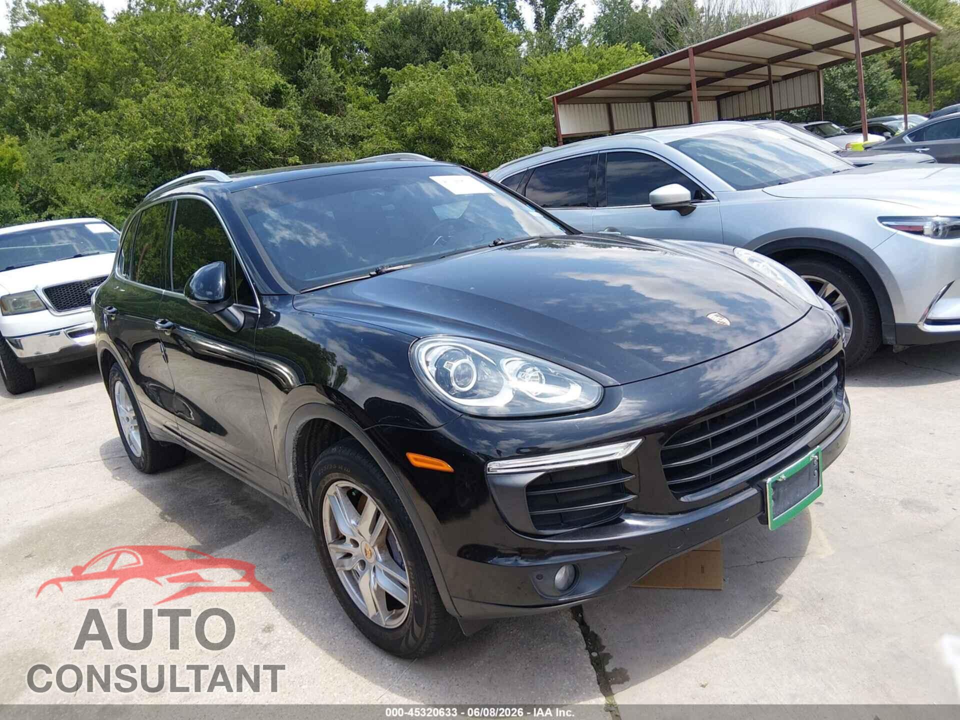 PORSCHE CAYENNE 2016 - WP1AA2A22GLA05043