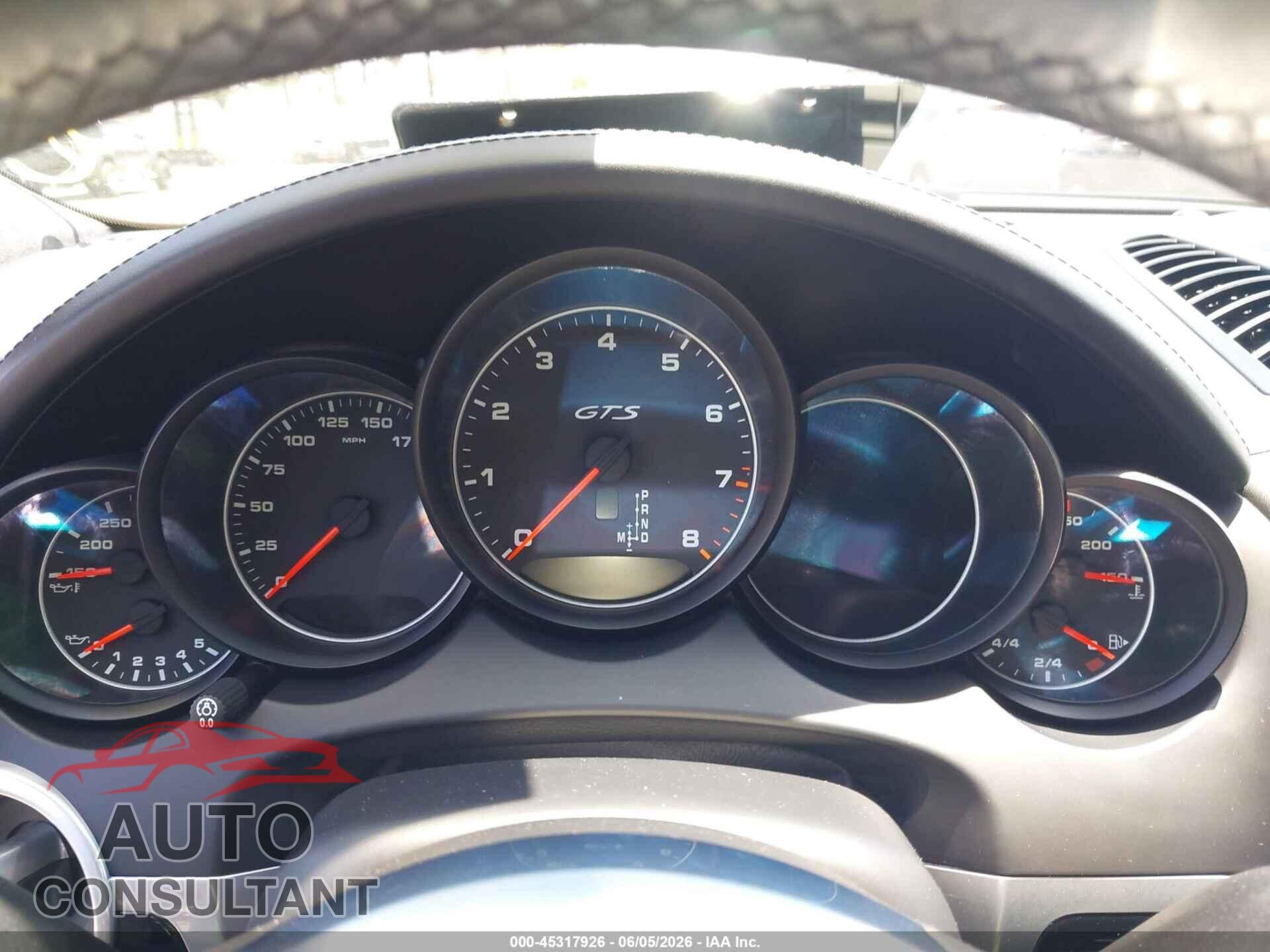 PORSCHE CAYENNE 2016 - WP1AD2A23GLA72693