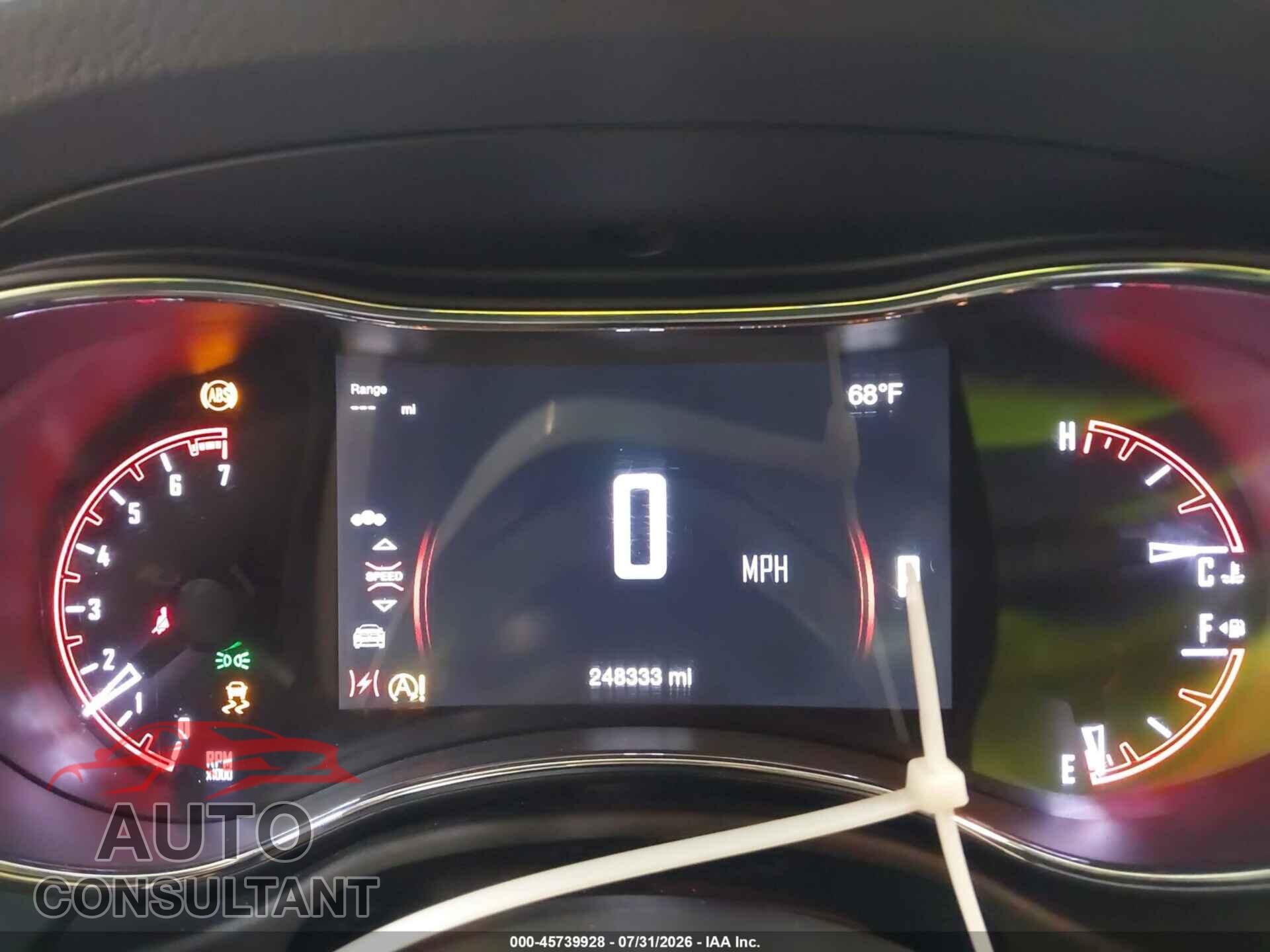 DODGE DURANGO 2017 - 1C4RDJAG1HC651158