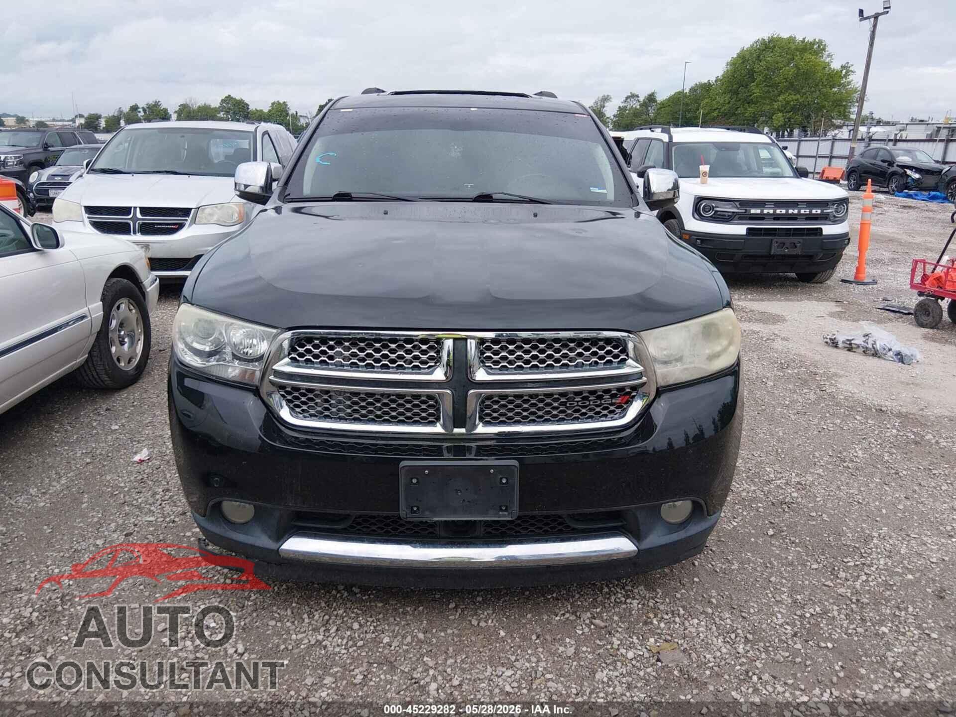 DODGE DURANGO 2011 - 1D4SE5GT0BC693485