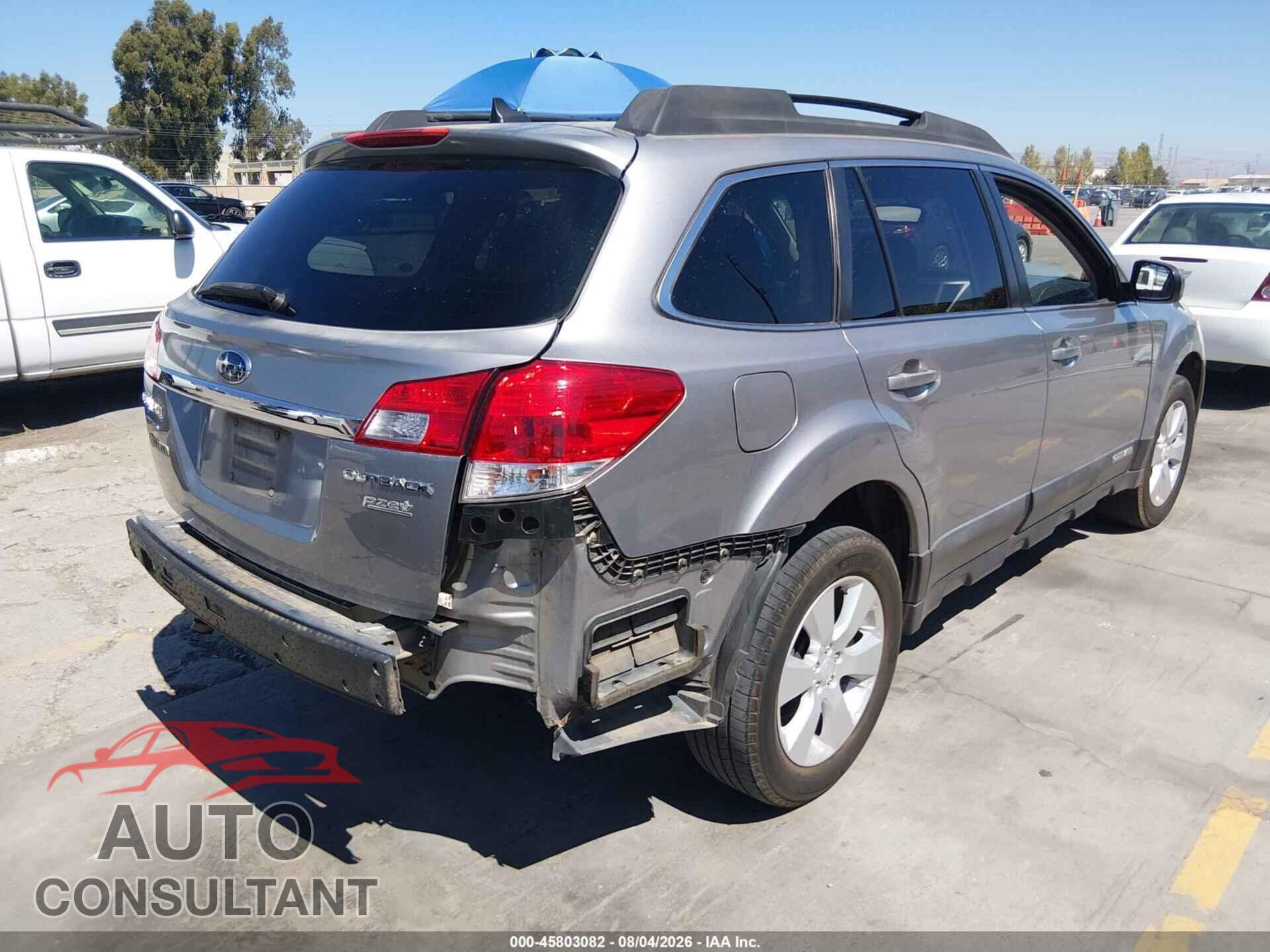 SUBARU OUTBACK 2011 - 4S4BRBLC5B3386301