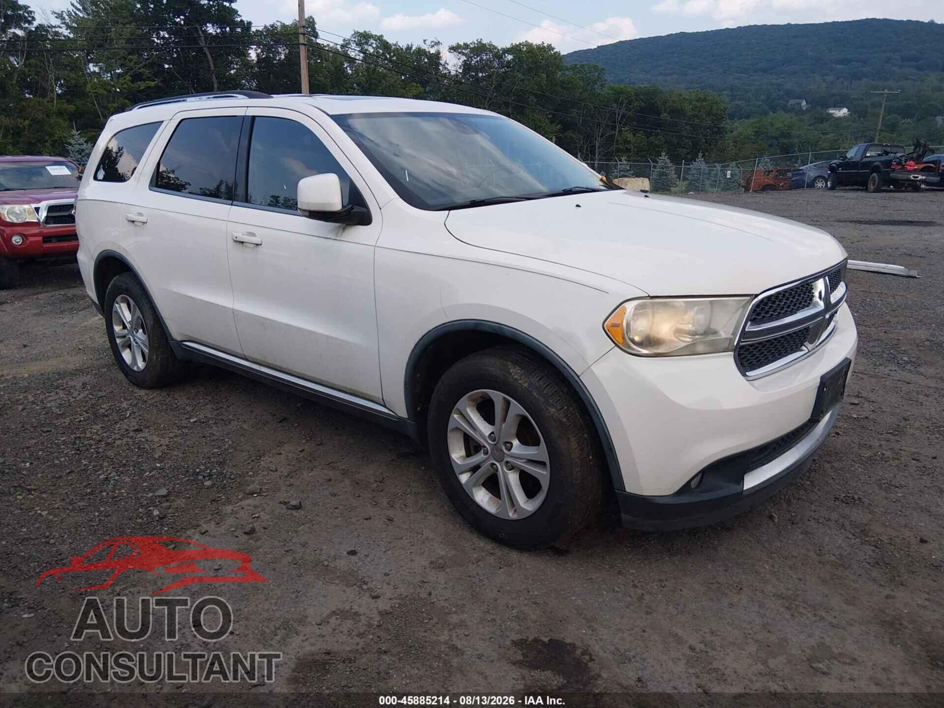 DODGE DURANGO 2012 - 1C4RDJDG4CC121299