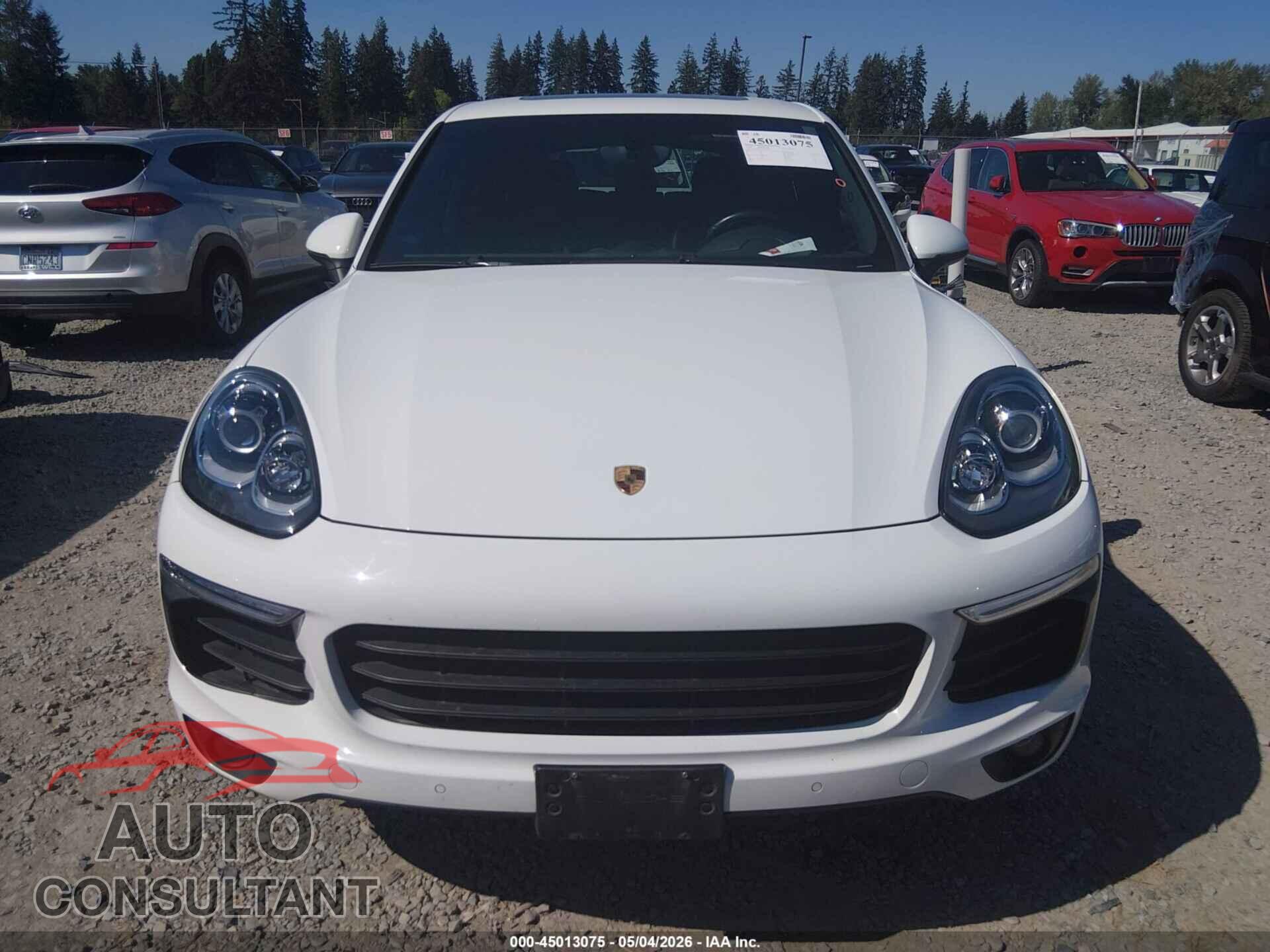 PORSCHE CAYENNE 2016 - WP1AA2A22GKA10149