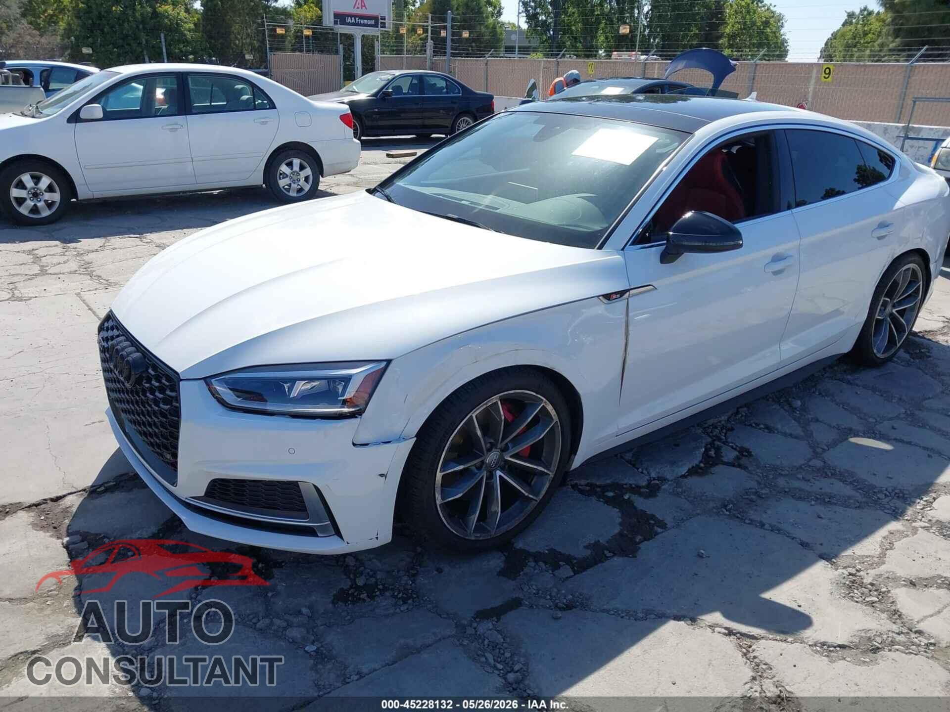 AUDI S5 2018 - WAUB4CF5XJA101251