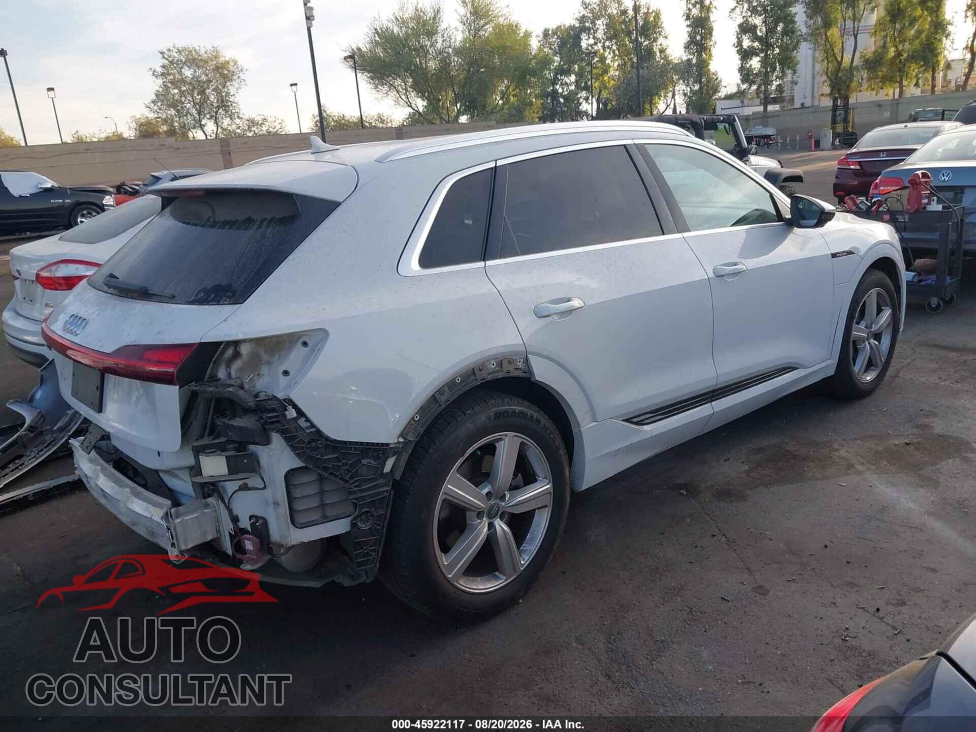AUDI E-TRON 2019 - WA1LAAGEXKB024292