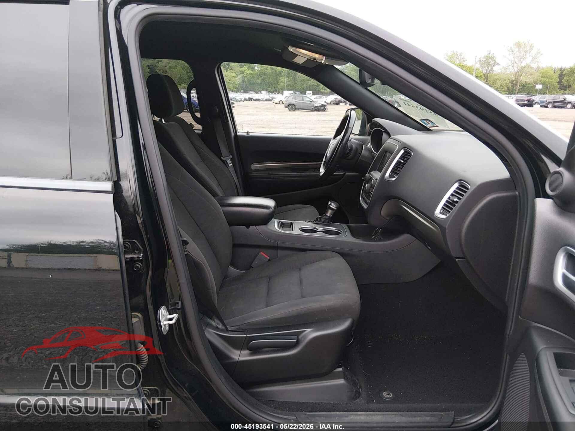 DODGE DURANGO 2020 - 1C4RDJAG5LC153103