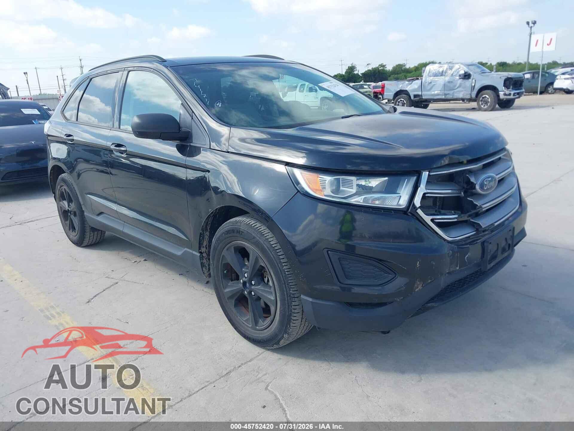 FORD EDGE 2015 - 2FMTK3G95FBC26230