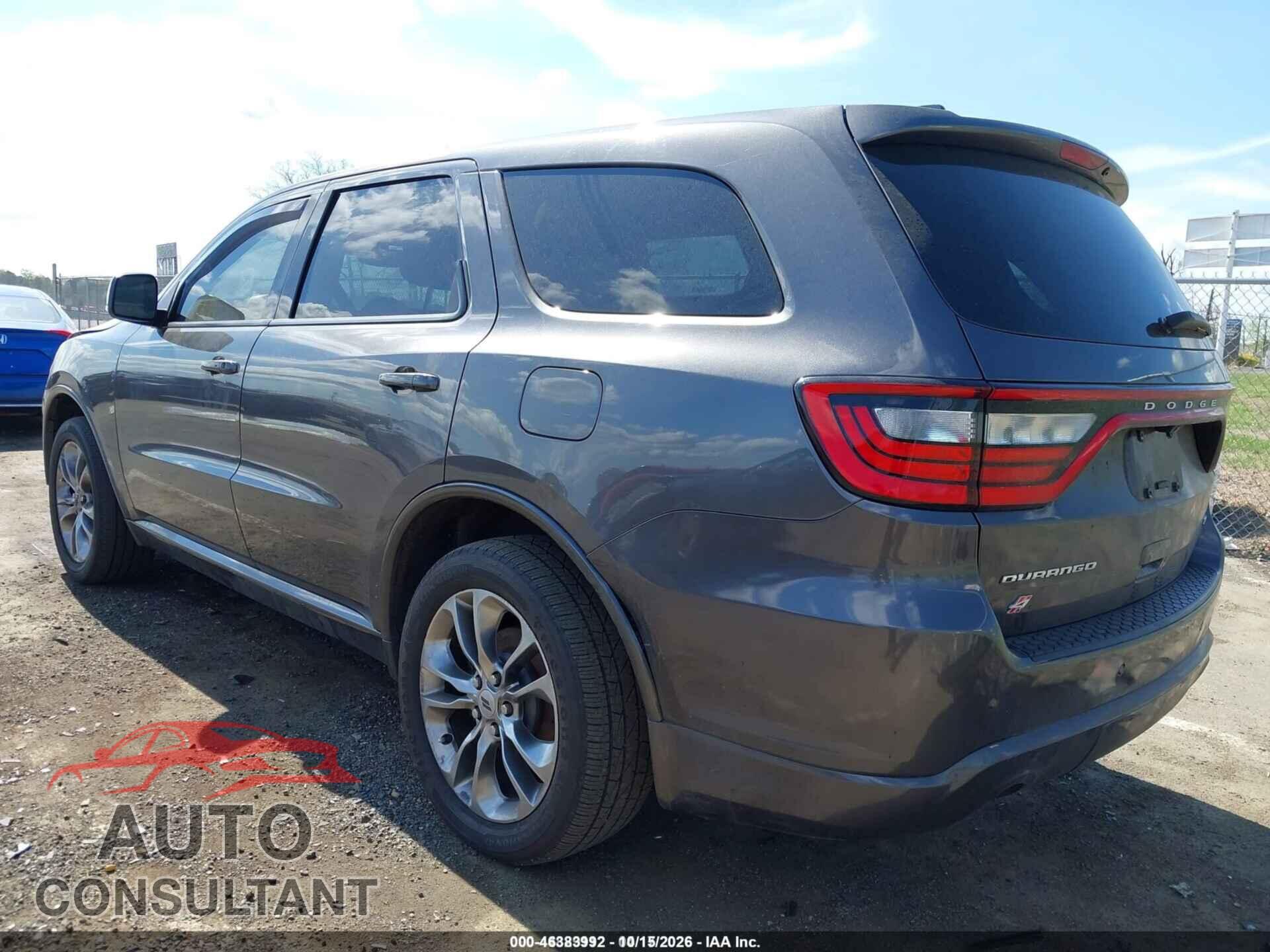 DODGE DURANGO 2019 - 1C4RDJDG2KC605812