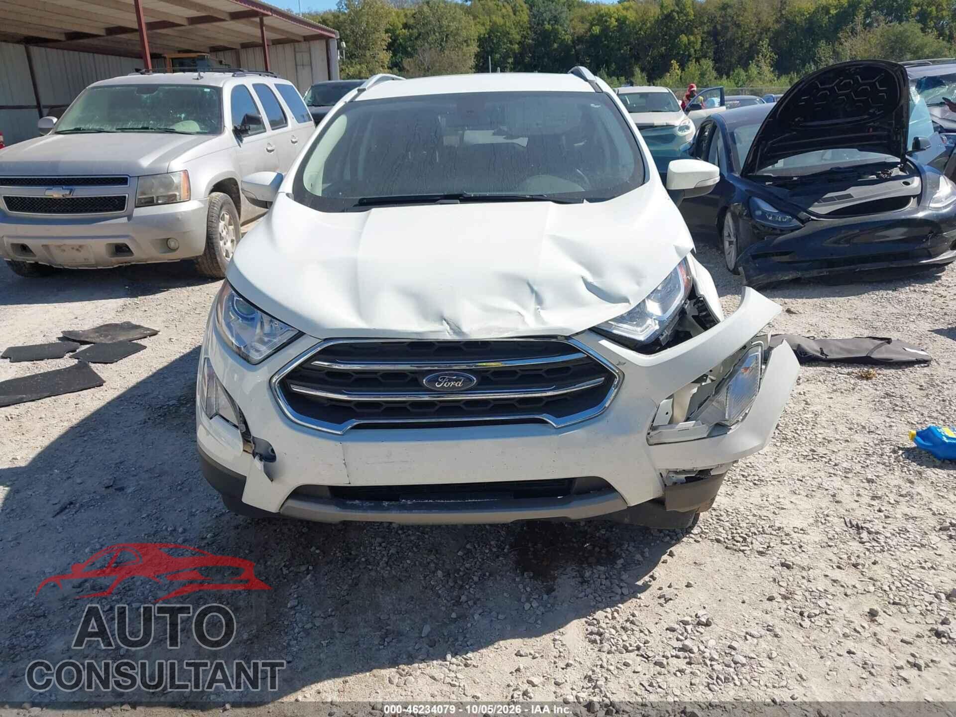 FORD ECOSPORT 2021 - MAJ6S3KL2MC411651