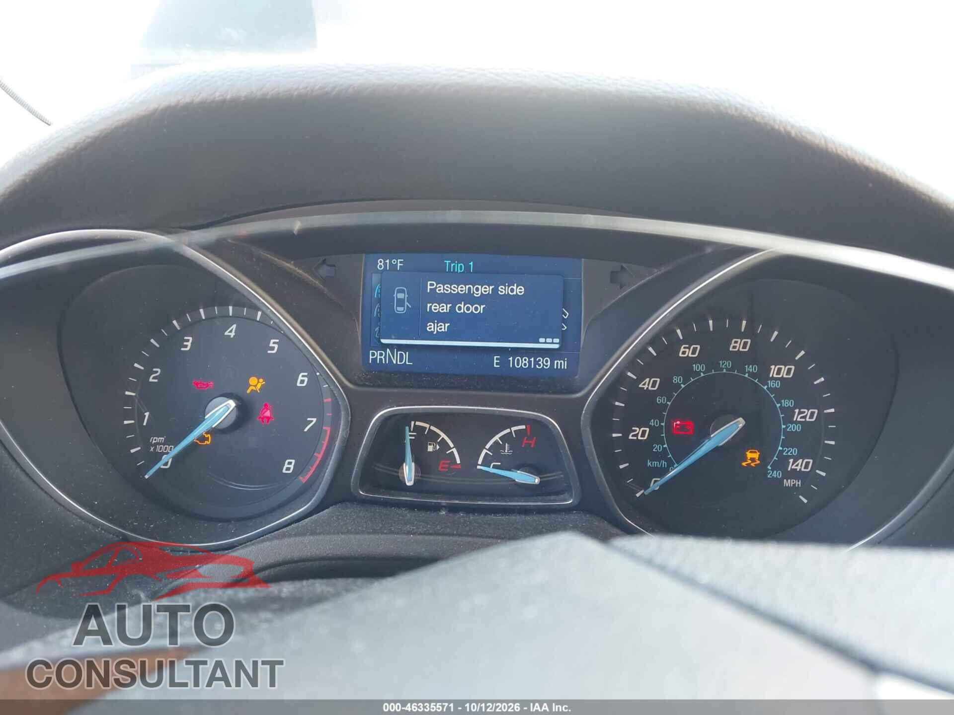 FORD FOCUS 2014 - 1FADP3K21EL400464