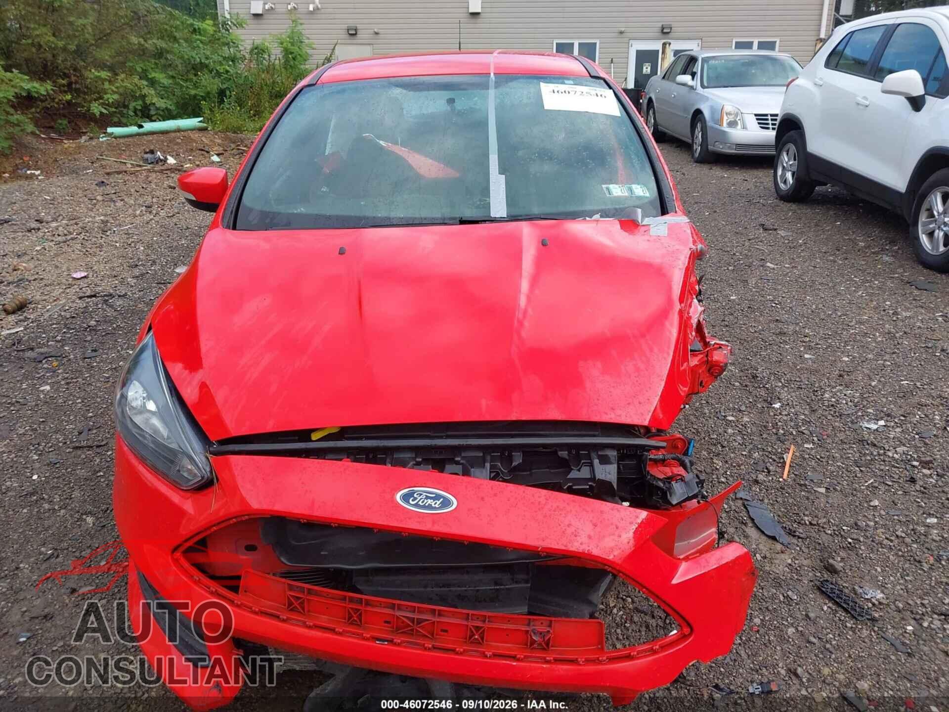 FORD FOCUS ST 2017 - 1FADP3L98HL260235