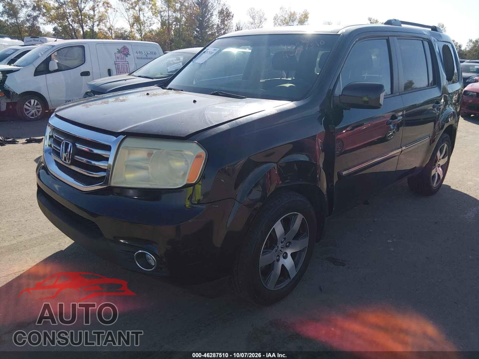 HONDA PILOT 2013 - 5FNYF4H99DB018760