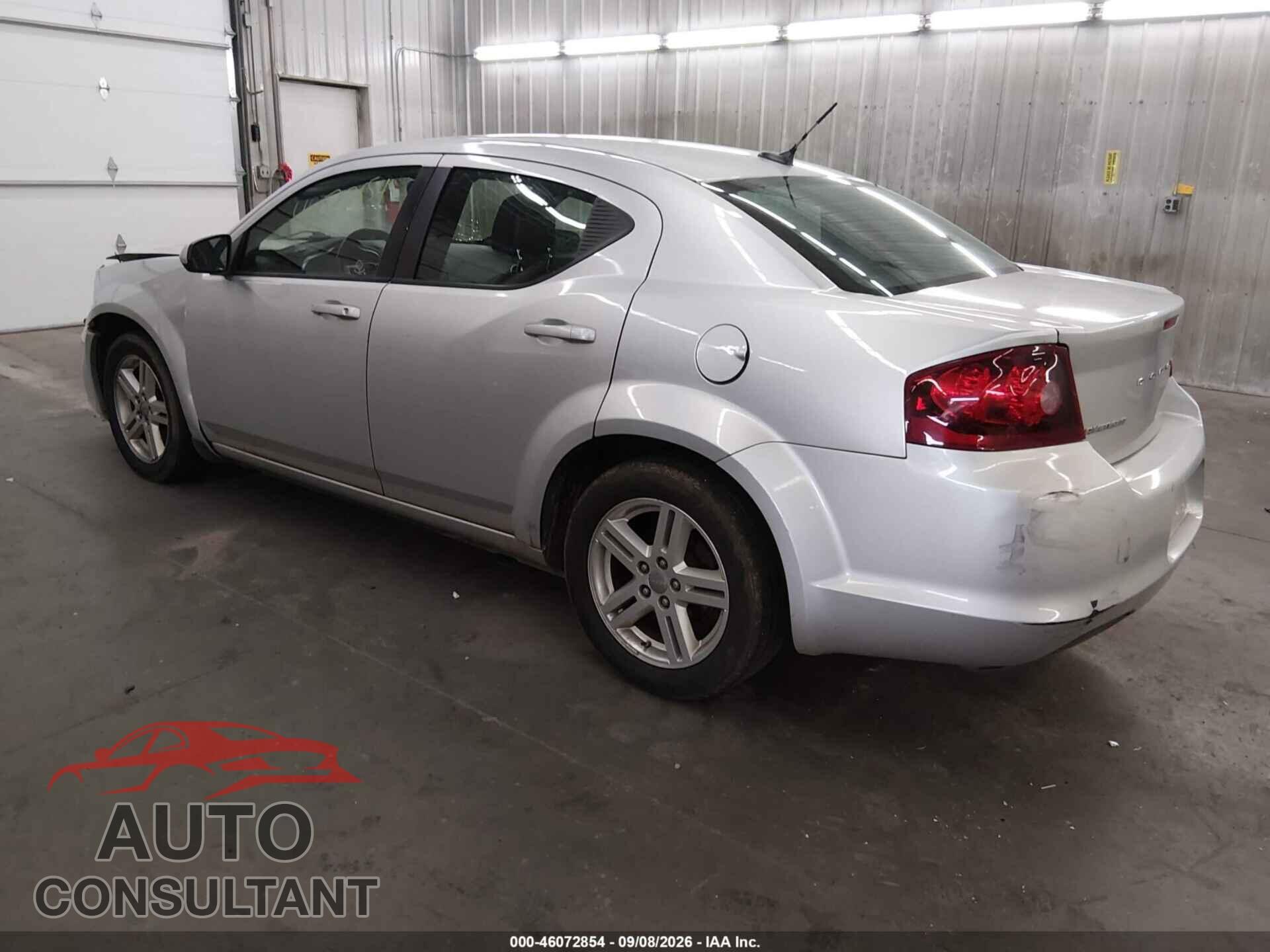 DODGE AVENGER 2011 - 1B3BD1FB6BN562018