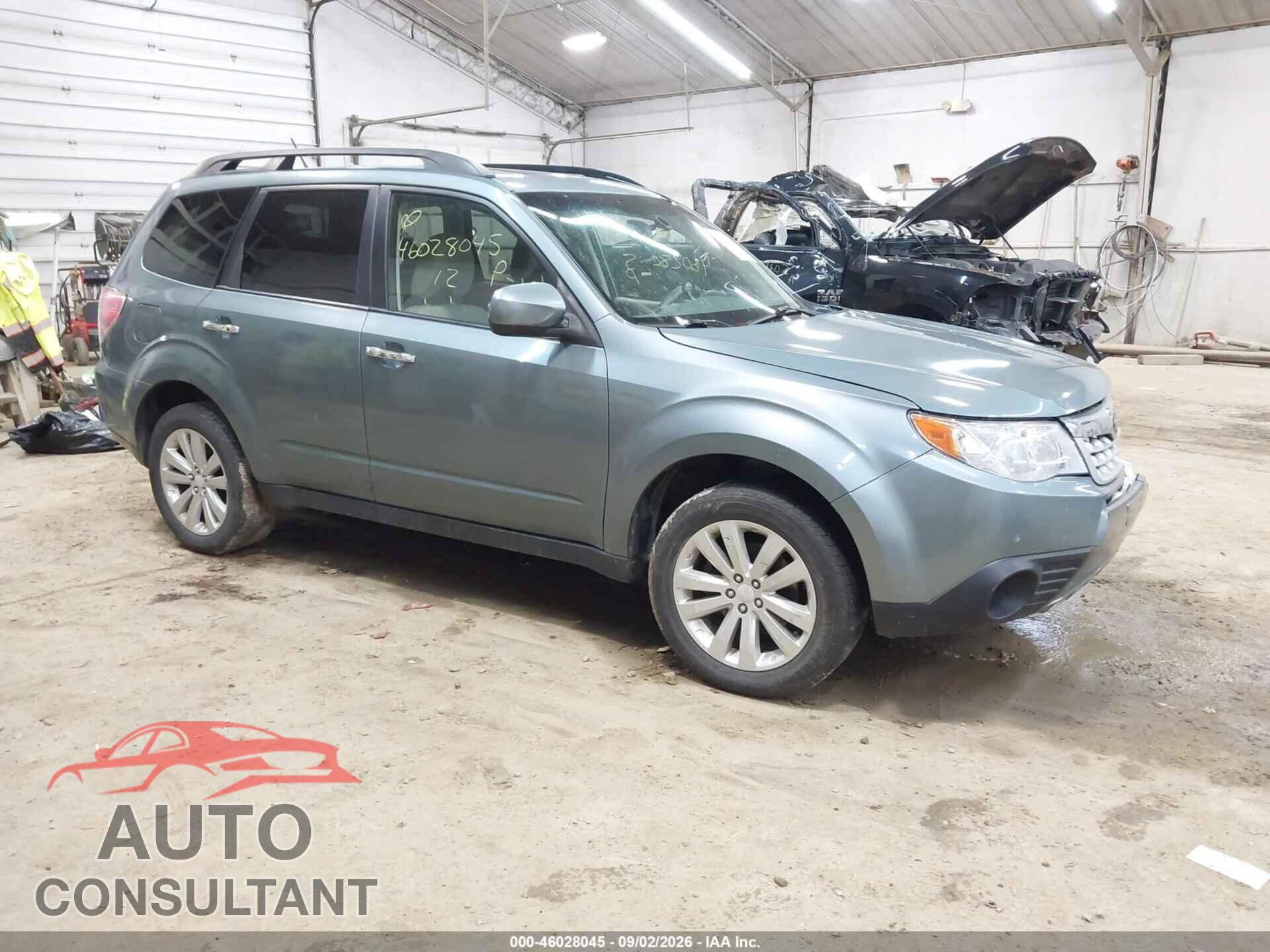 SUBARU FORESTER 2012 - JF2SHADC8CH414467