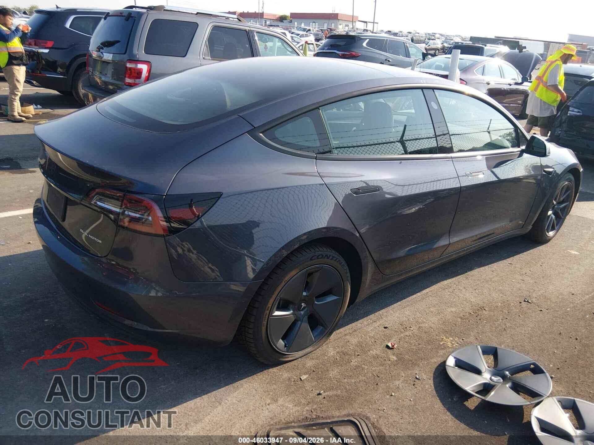 TESLA MODEL 3 2022 - 5YJ3E1EB2NF181352