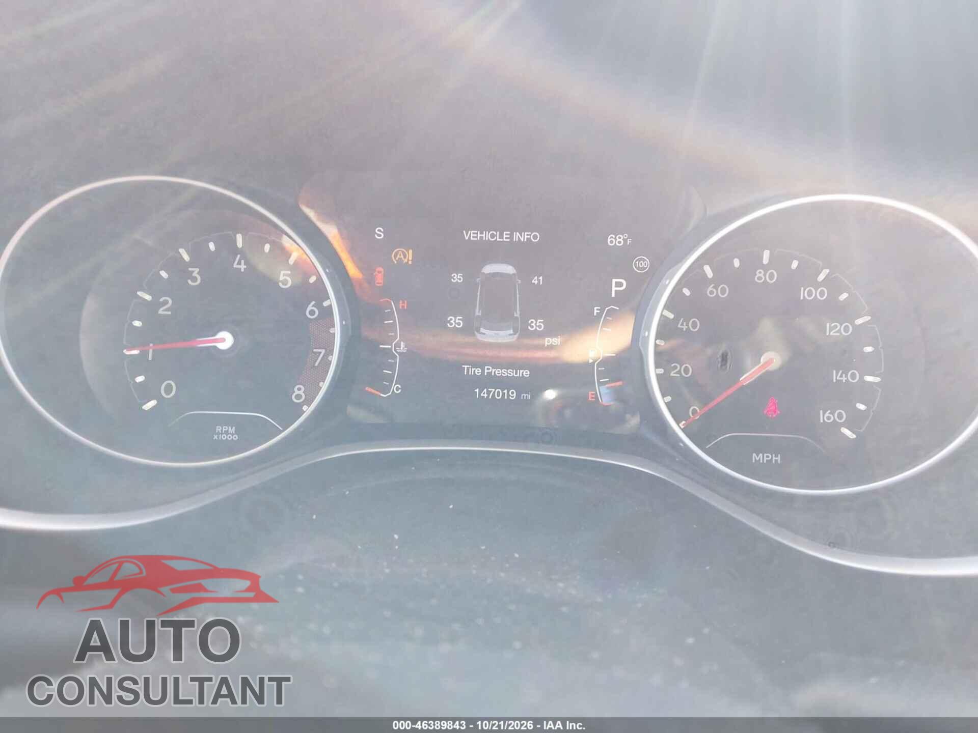 JEEP COMPASS 2019 - 3C4NJDABXKT703377