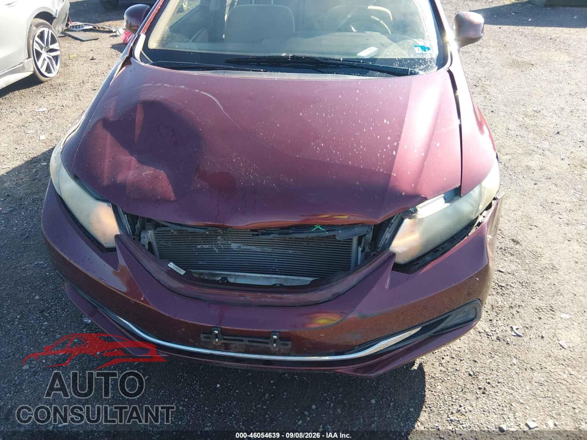 HONDA CIVIC 2013 - 2HGFB2F86DH559049