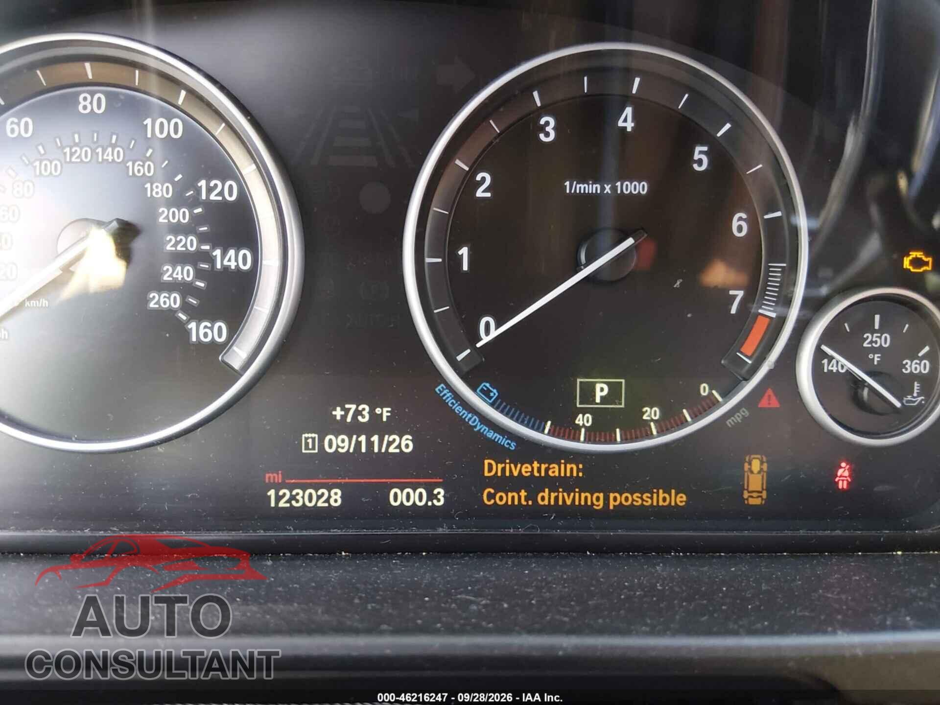 BMW 528I 2015 - WBA5A5C5XFD518980