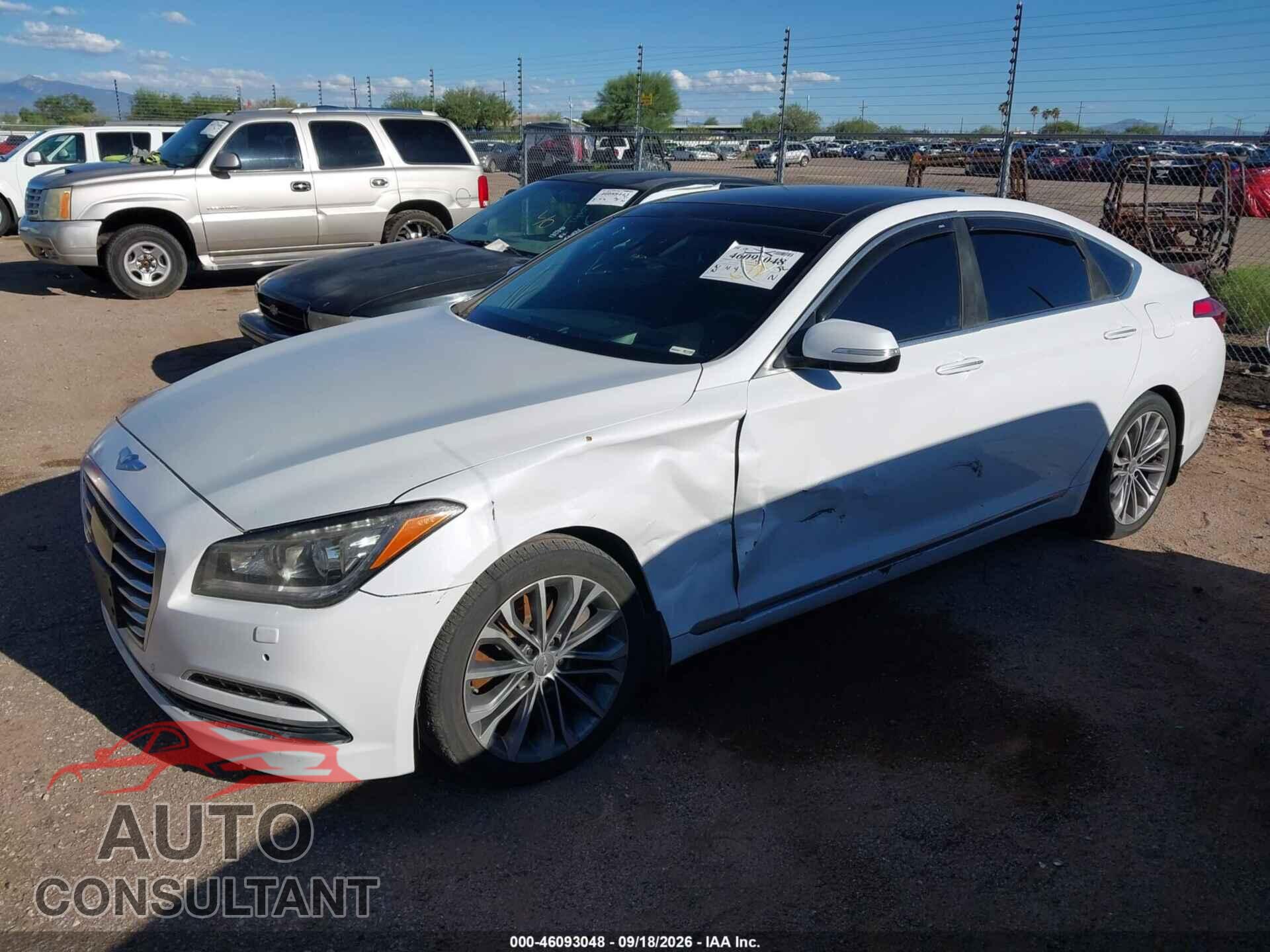 HYUNDAI GENESIS 2015 - KMHGN4JE0FU076560