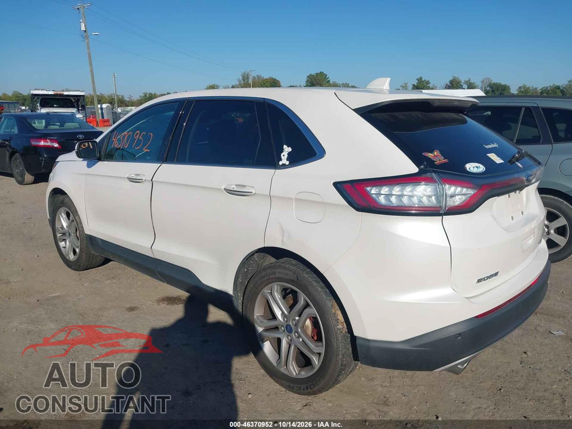 FORD EDGE 2017 - 2FMPK4K9XHBB91086