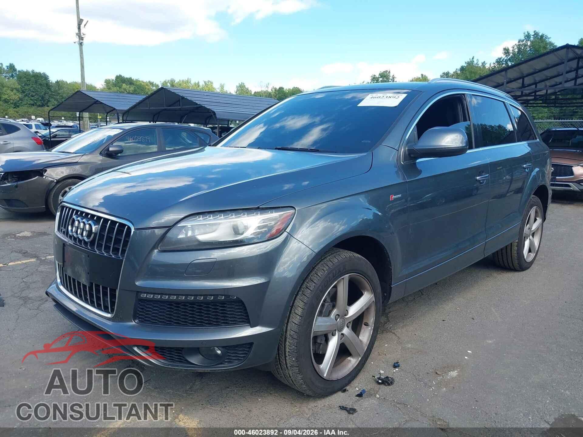 AUDI Q7 2013 - WA1DGAFEXDD015975
