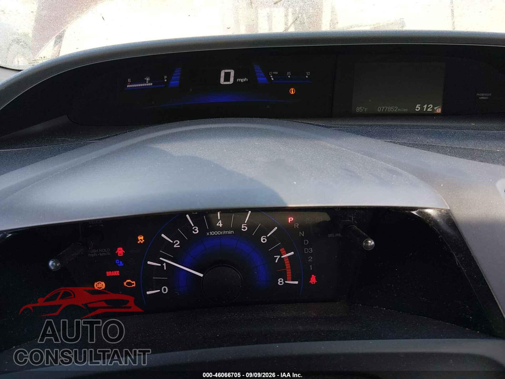 HONDA CIVIC 2012 - 2HGFB2F88CH569922