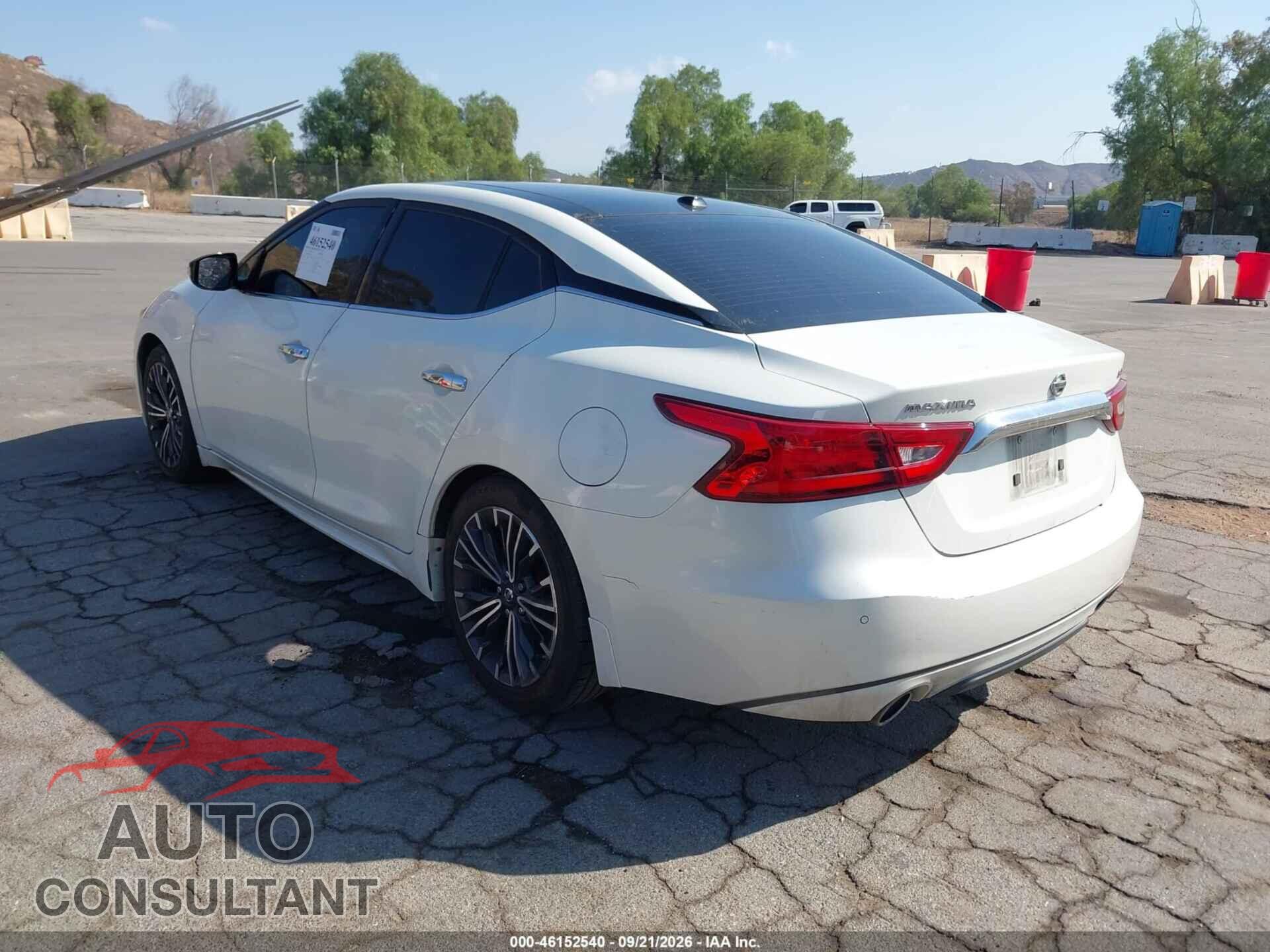 NISSAN MAXIMA 2017 - 1N4AA6AP9HC367107