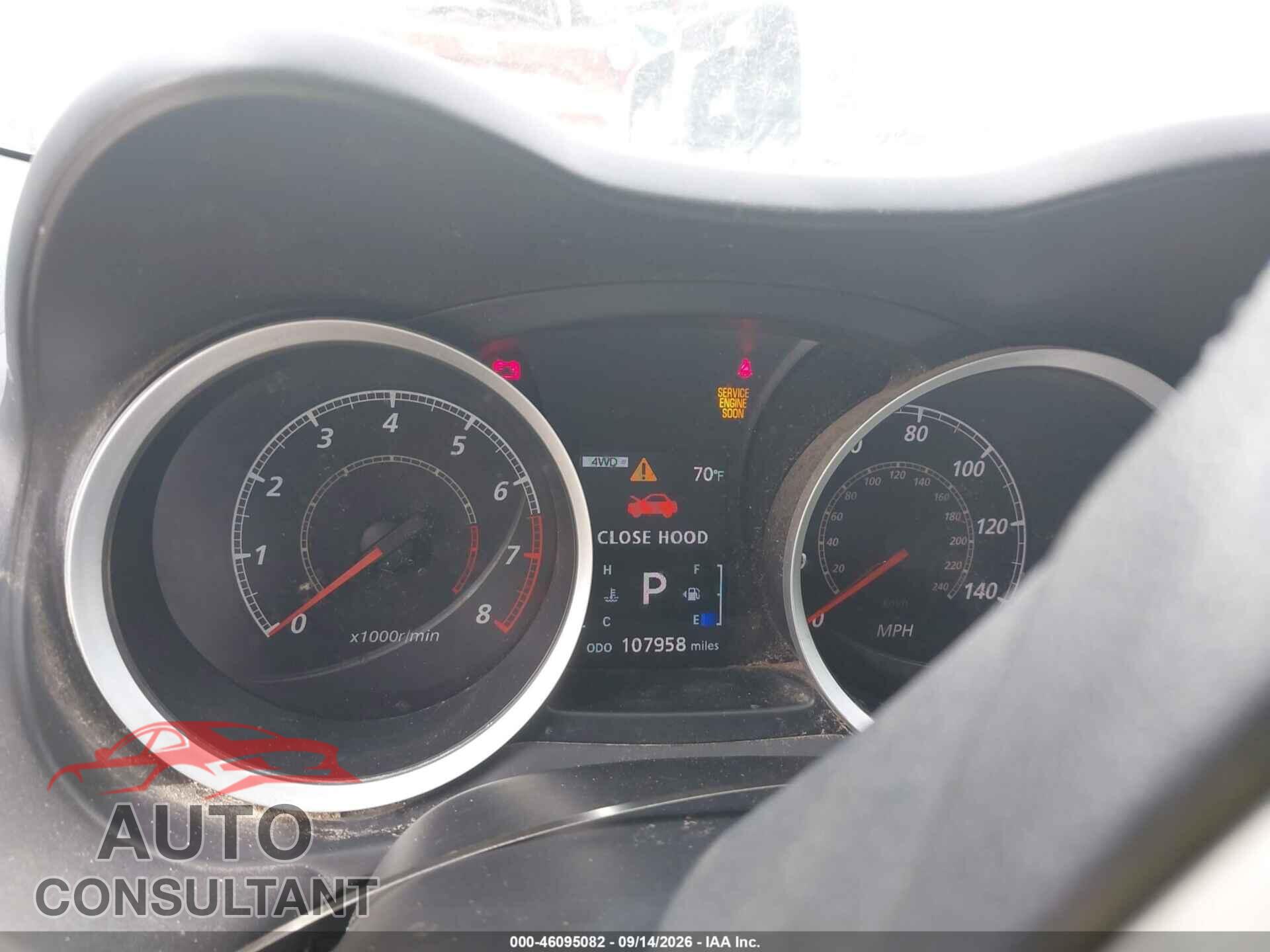MITSUBISHI LANCER 2014 - JA32V2FW7EU007737