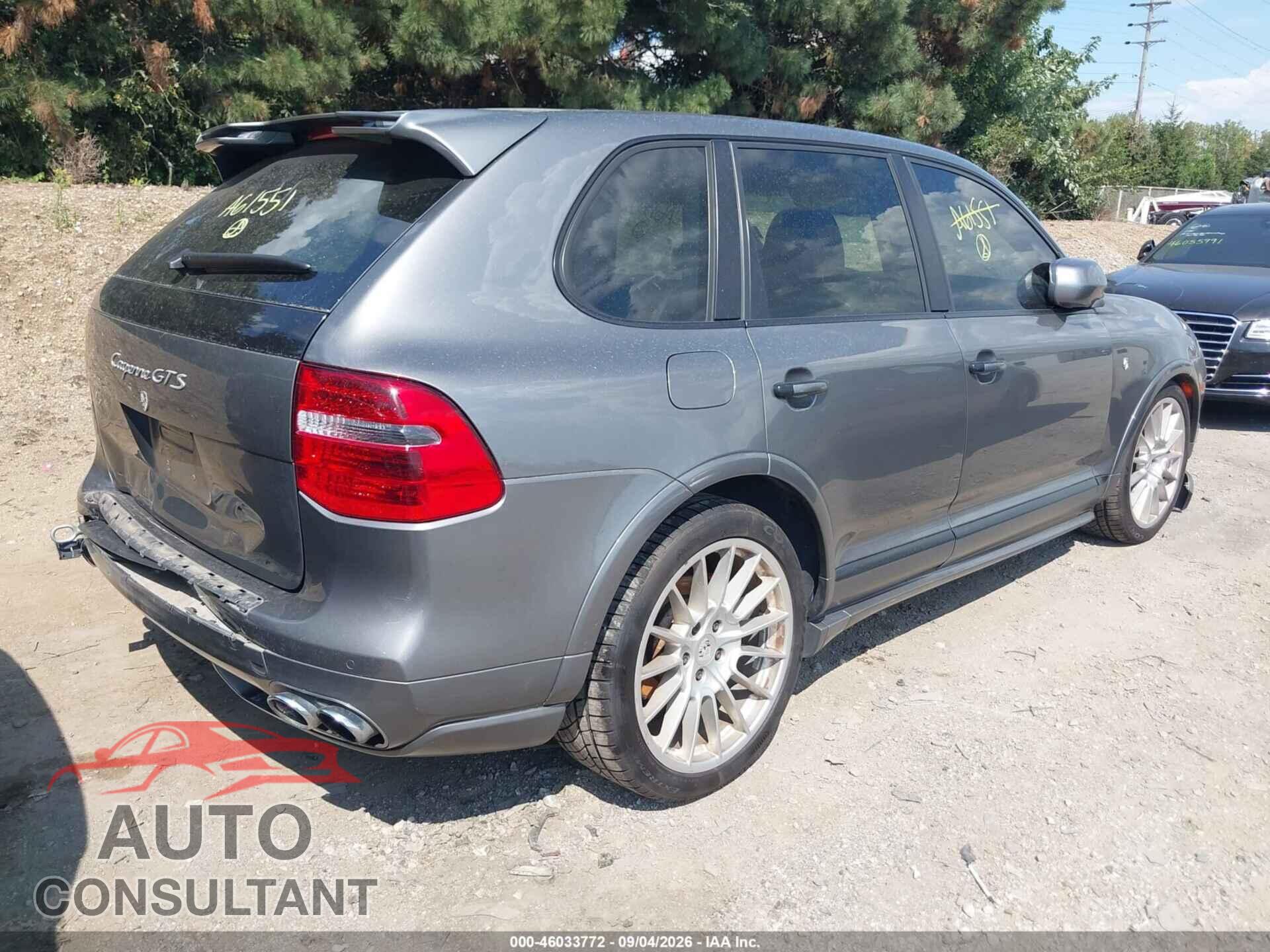 PORSCHE CAYENNE 2010 - WP1AD2AP1ALA61551